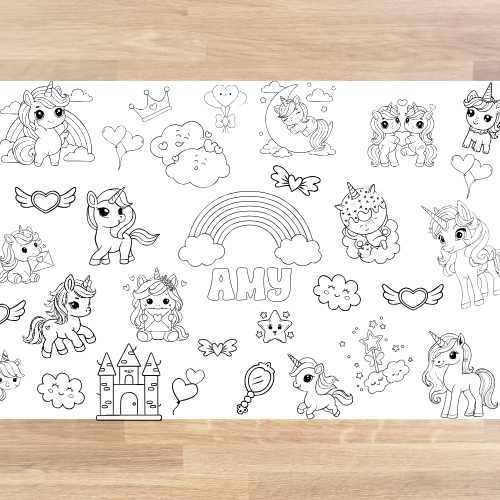 Custom Colouring Tablecloth - Image 5