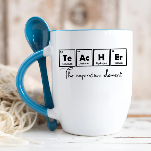 Personalised Teachers Mug and Spoon - Image 7
