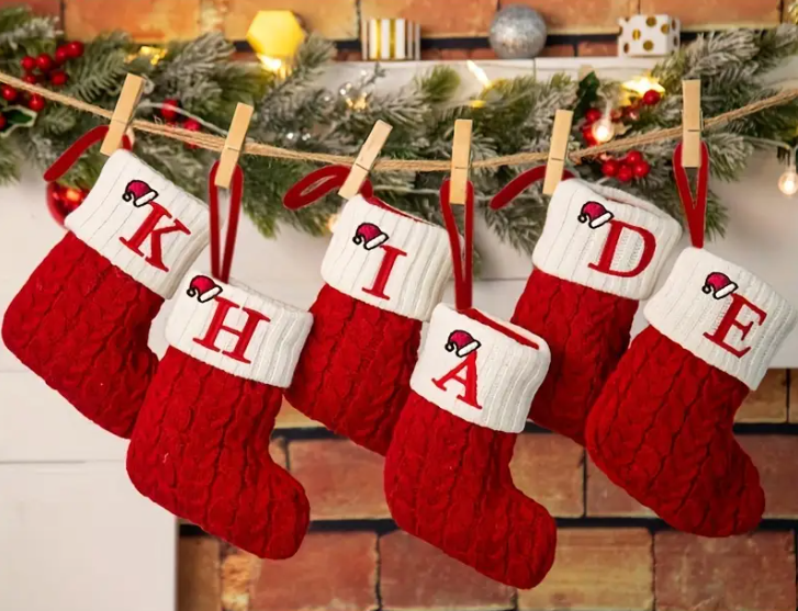 The Merry Monogram Stocking - Image 4
