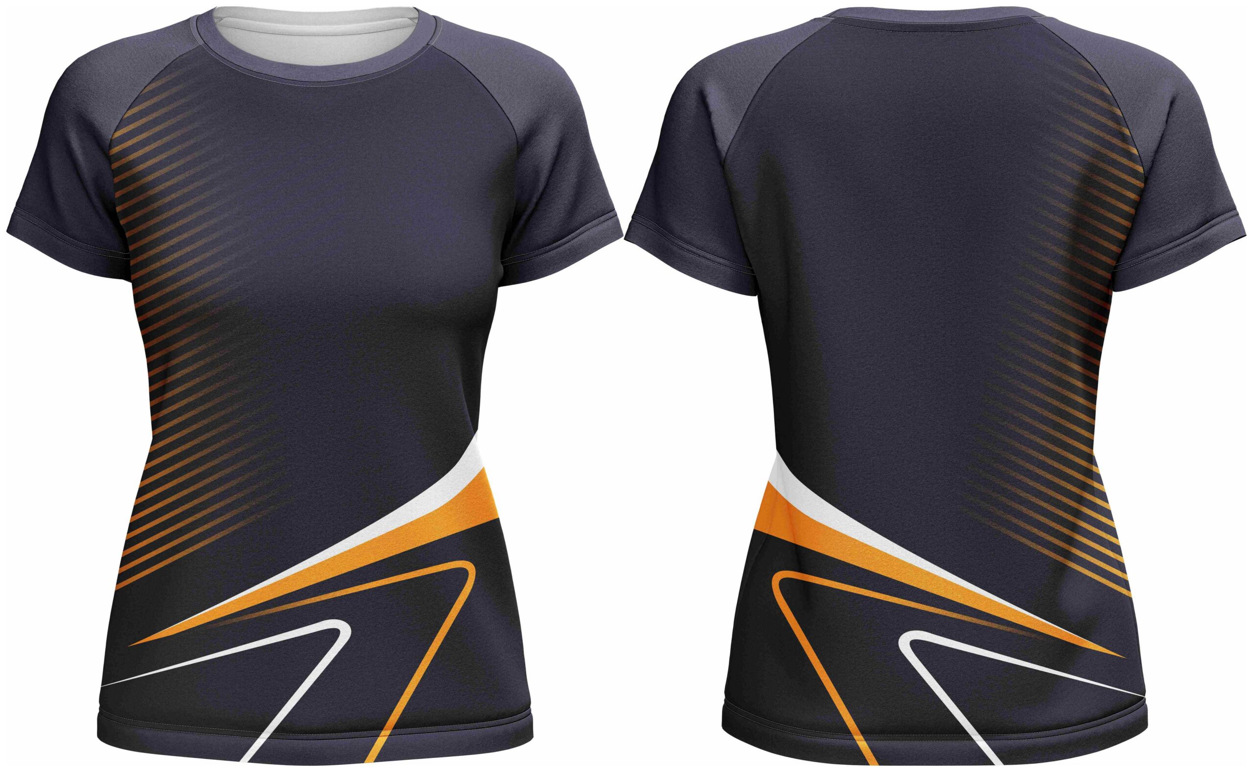 Ladies Crew Neck Short Sleeve T-Shirt | Raglan Sleeve