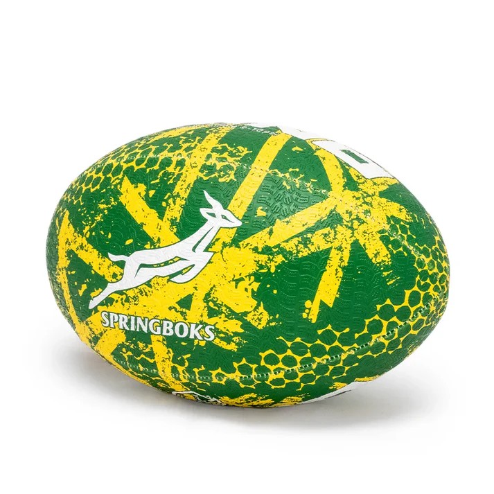 Springboks Graffiti Training Rugby Ball Green - Image 6