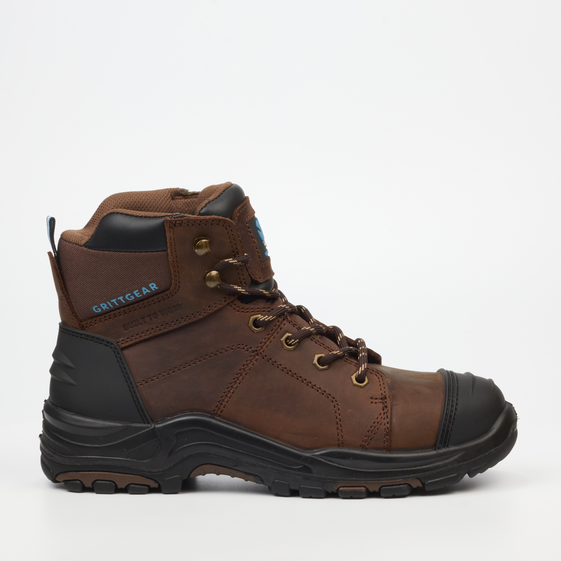 Flint S3 Crazy Horse Leather Safety Boot - Image 9