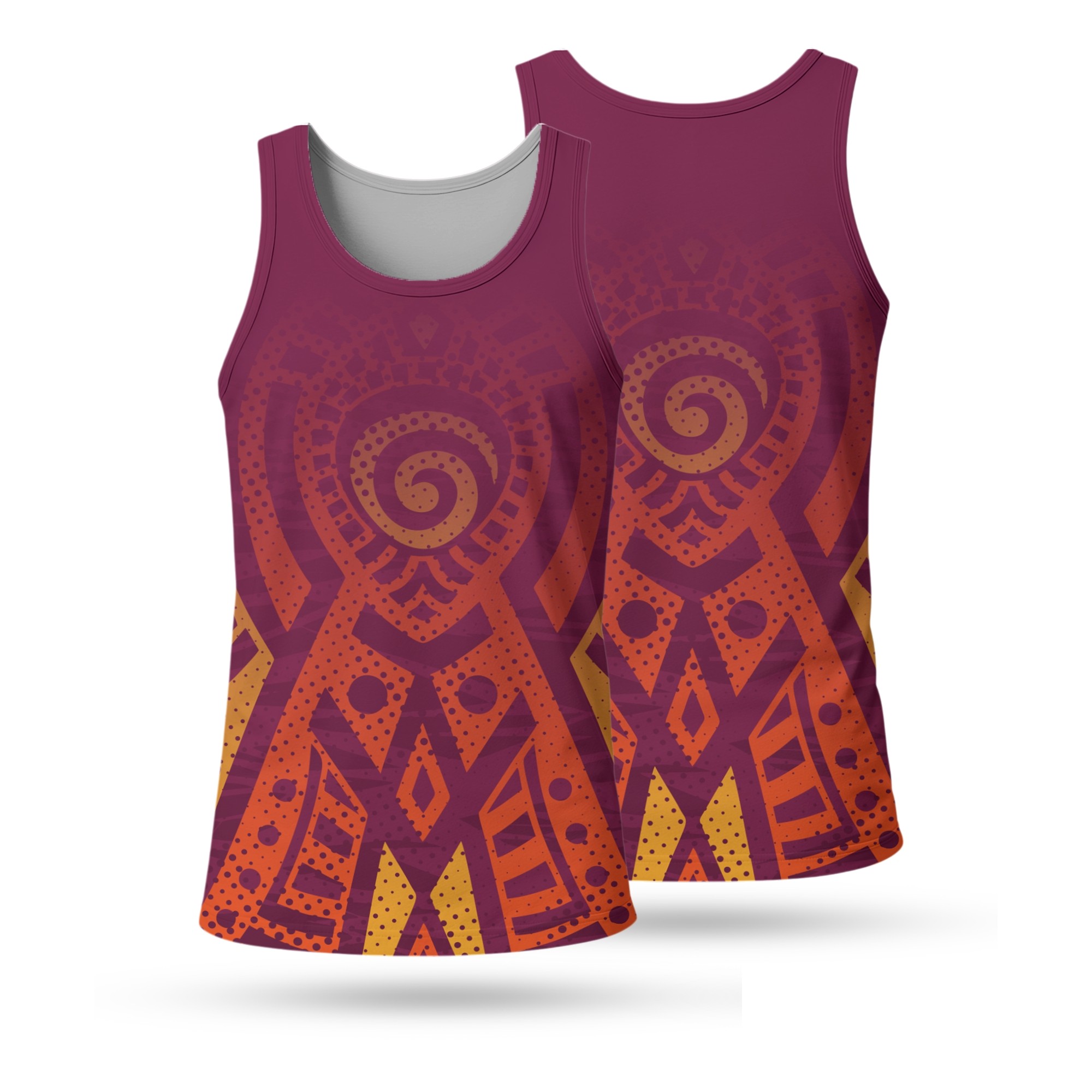 Men’s Vest | Sport Tec | Africa Design - Image 5
