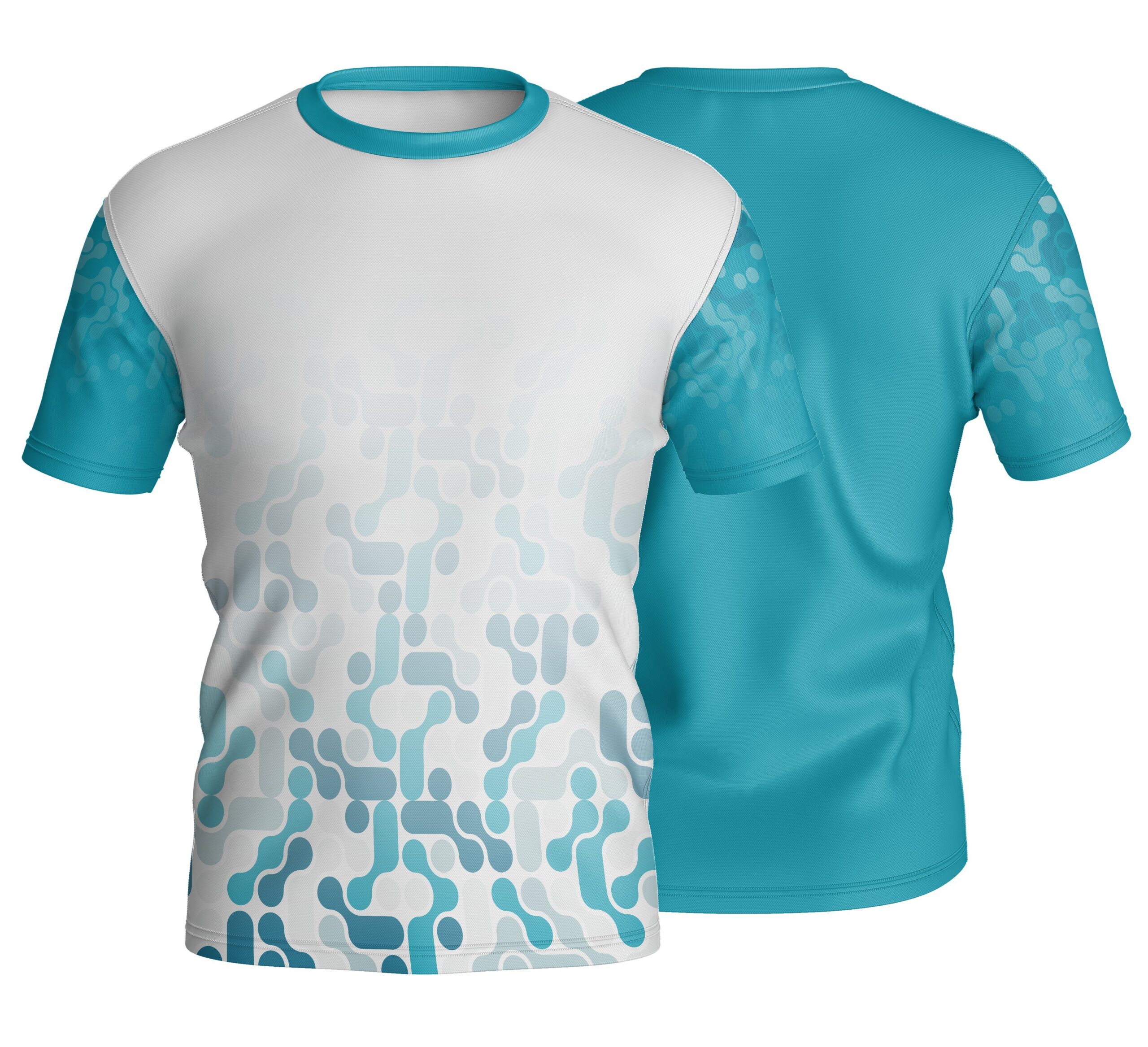 Unisex Dye Sublimated Short Sleeve Crew Neck T-Shirt | Pique Knit | Corporate Design - Image 3