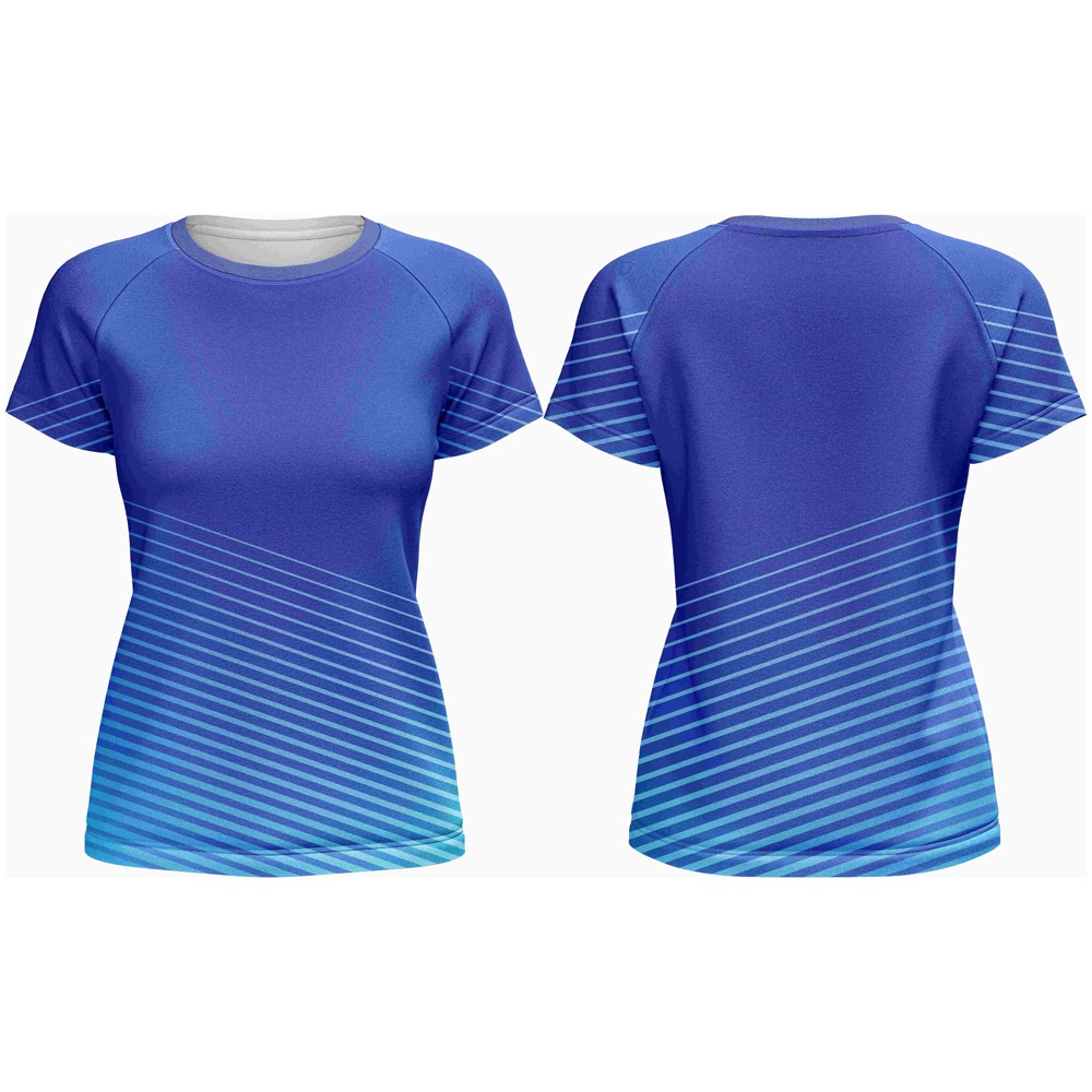 Ladies Crew Neck Short Sleeve T-Shirt | Raglan Sleeve - Image 4