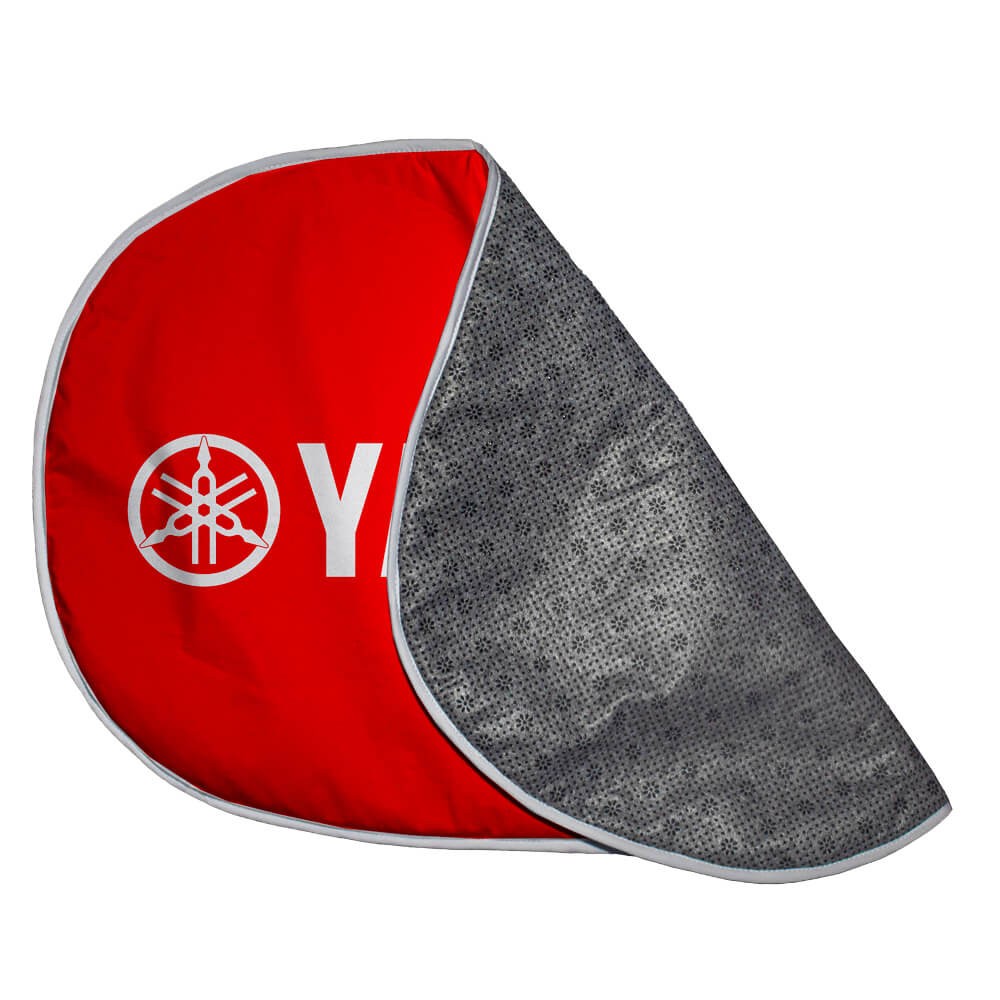Comfrey Quick Drying Padded Oval Bath Mat With Non-Slip Backing S/S Print With Binding - Image 3