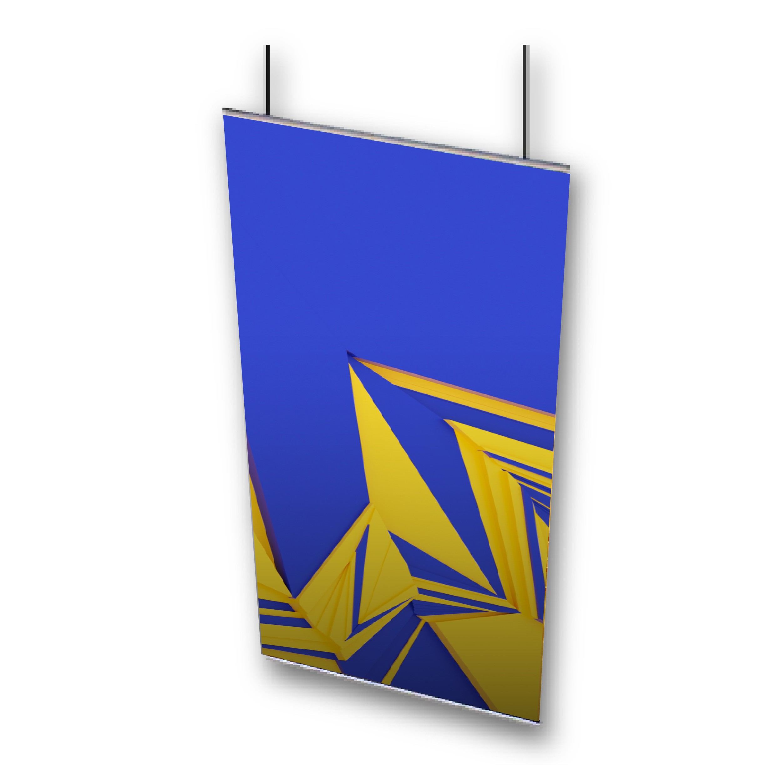 Hanging Banner 2 x 2m, Single Sided + Extrusion