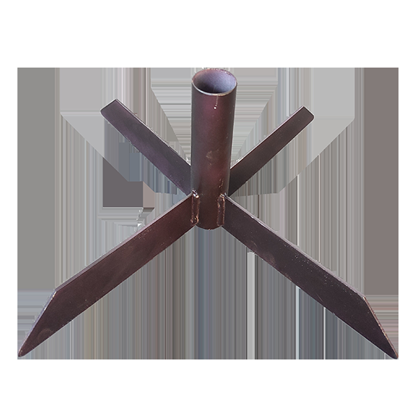 1 Pole Base Only for Indoor Poles(Brown)