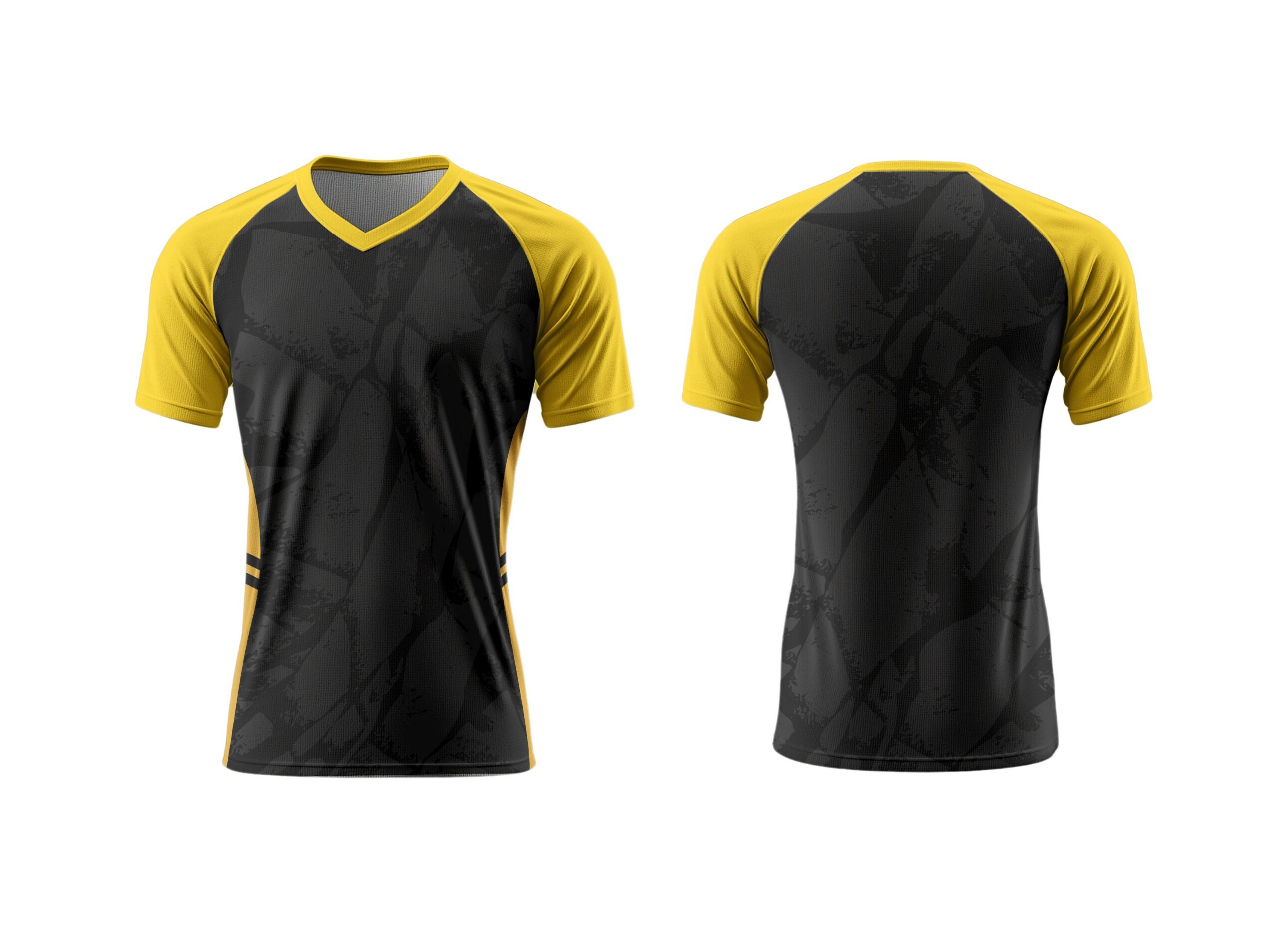 Kids V-Neck Short Sleeve Soccer Shirt | Raglan Sleeves - Image 5