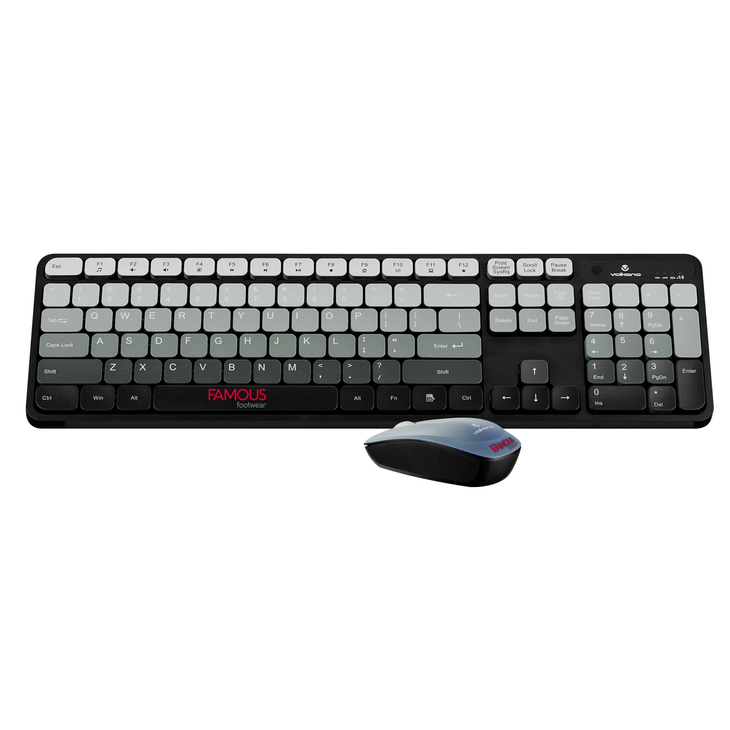 Volkano Prism Series Bluetooth Wireless Keyboard And Mouse