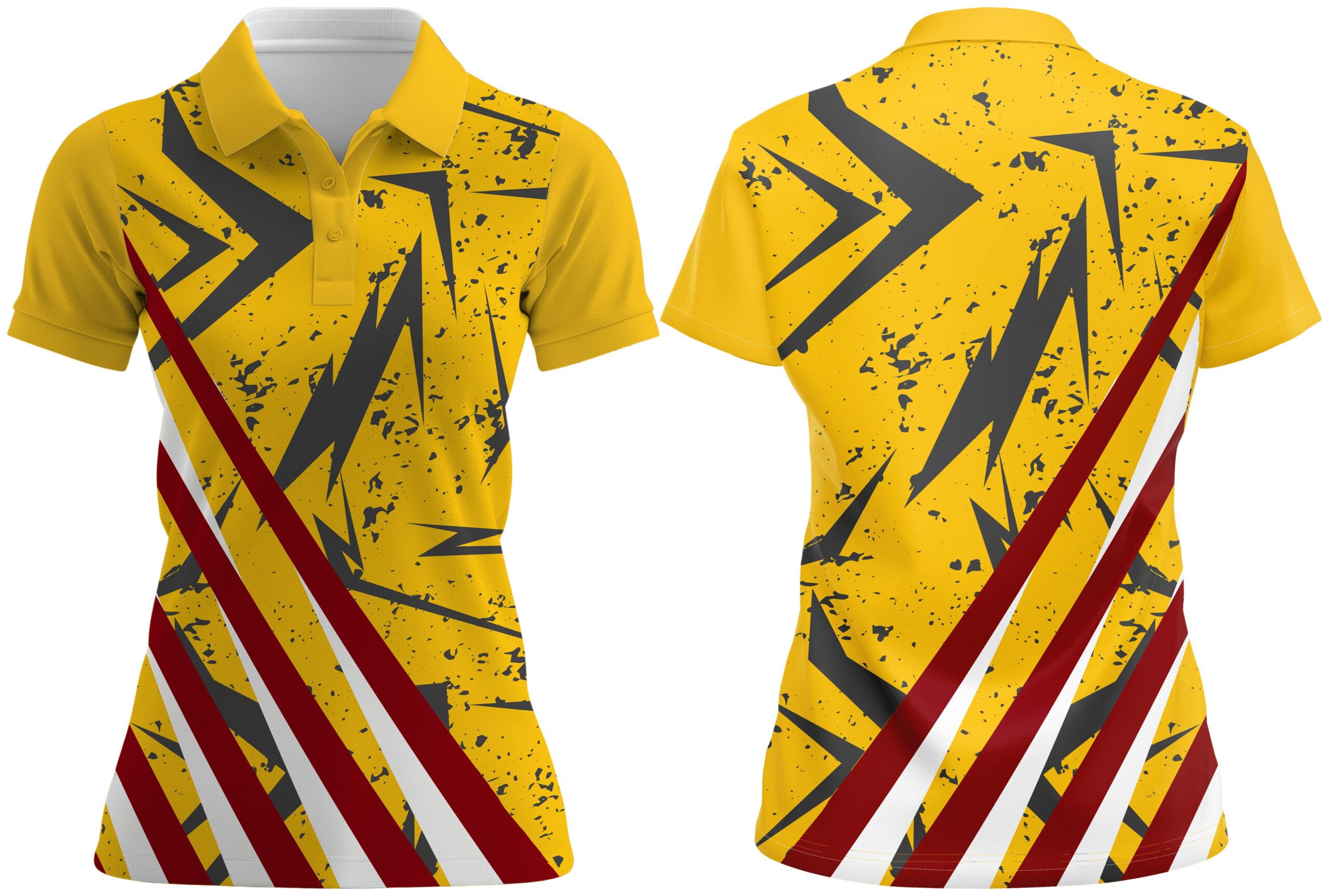 Ladies Short Sleeve Golfer | Fitted Sleeve - Image 6