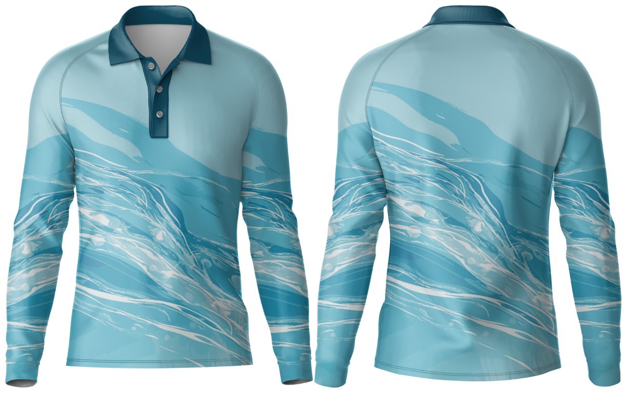 Kids Golfer Long Sleeve | Raglan Sleeve - Image 3