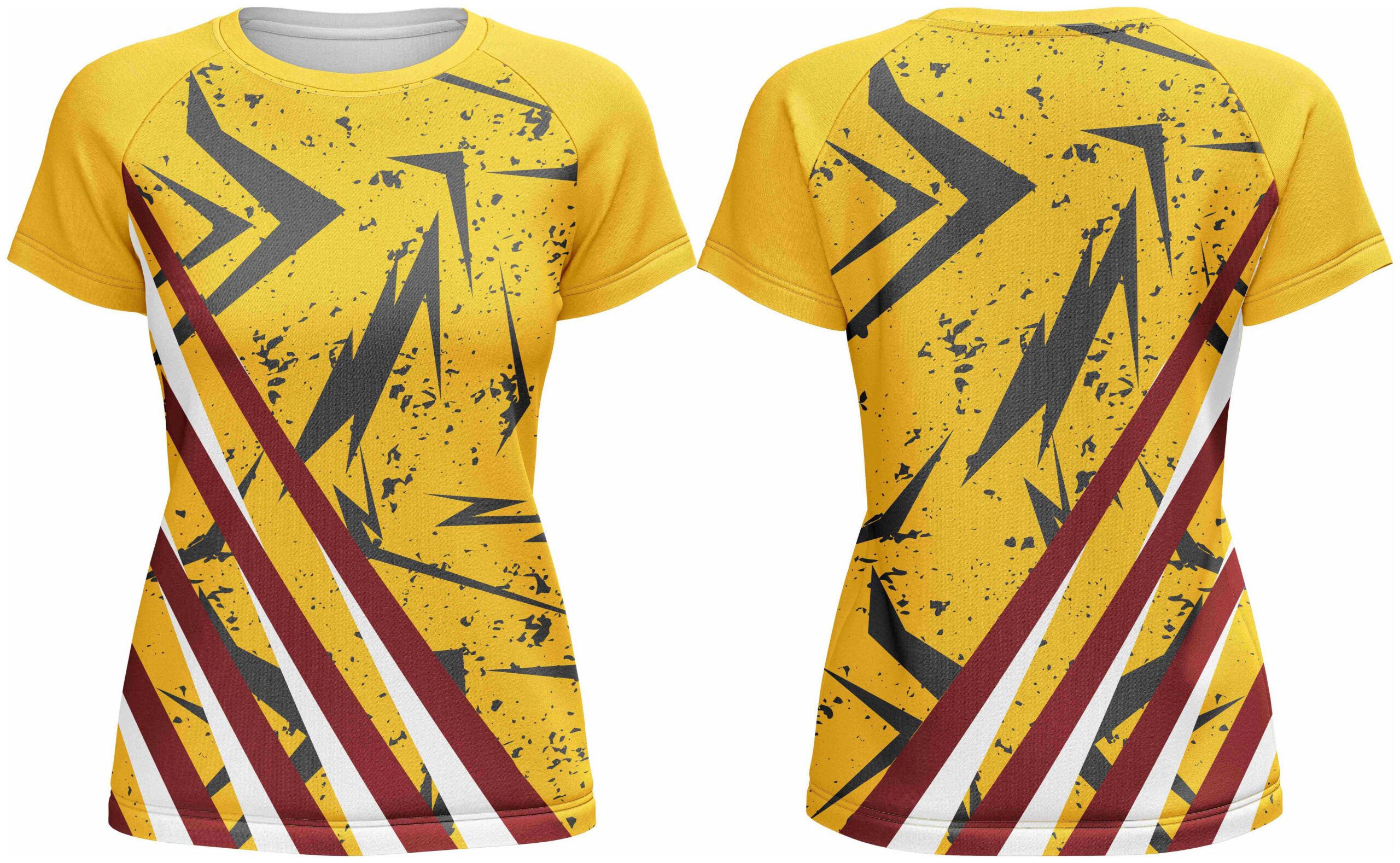 Kids Crew Neck Short Sleeve T-Shirts | Raglan Sleeve - Image 3