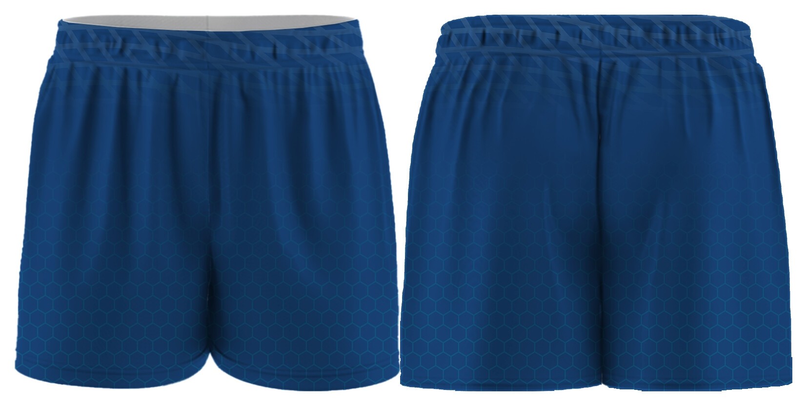 Kids 4 Panel Rugby Shorts - Image 4