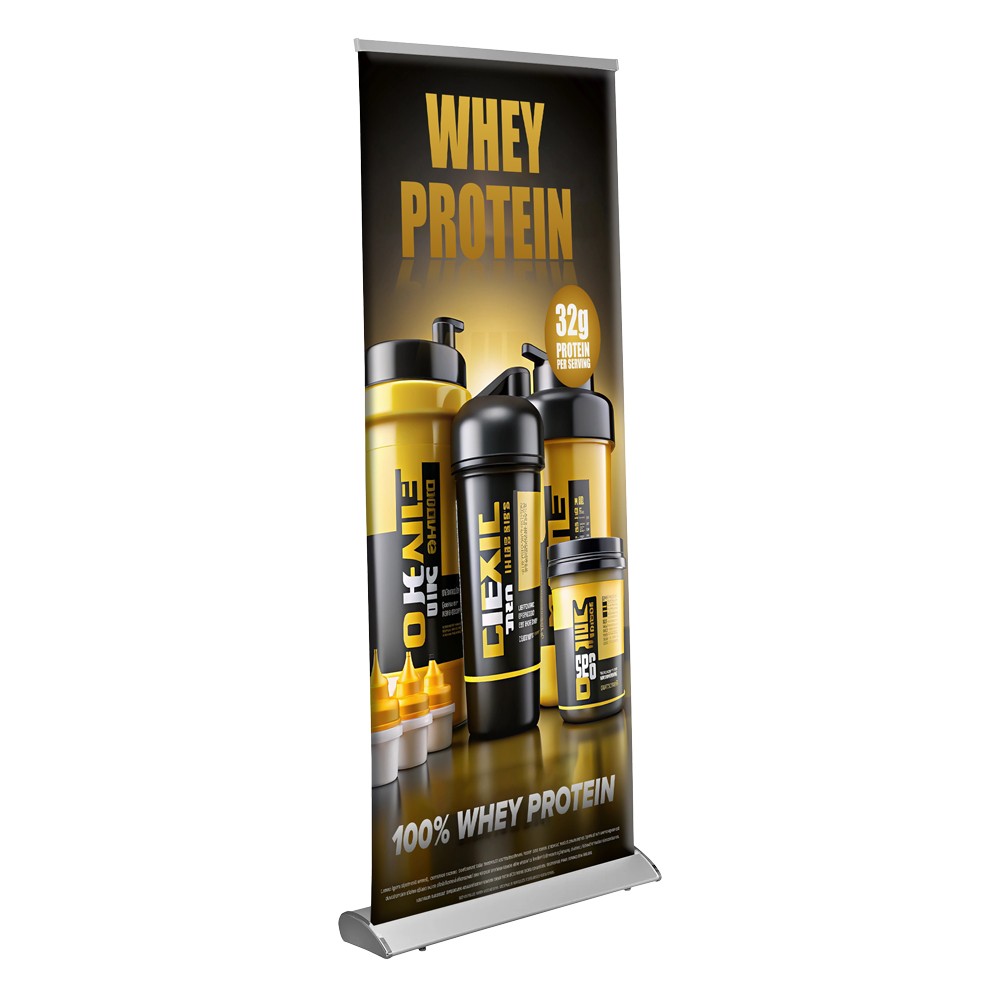 Pull Up Banner 0.85 x 2m, PVC, Complete, Executive - Image 3