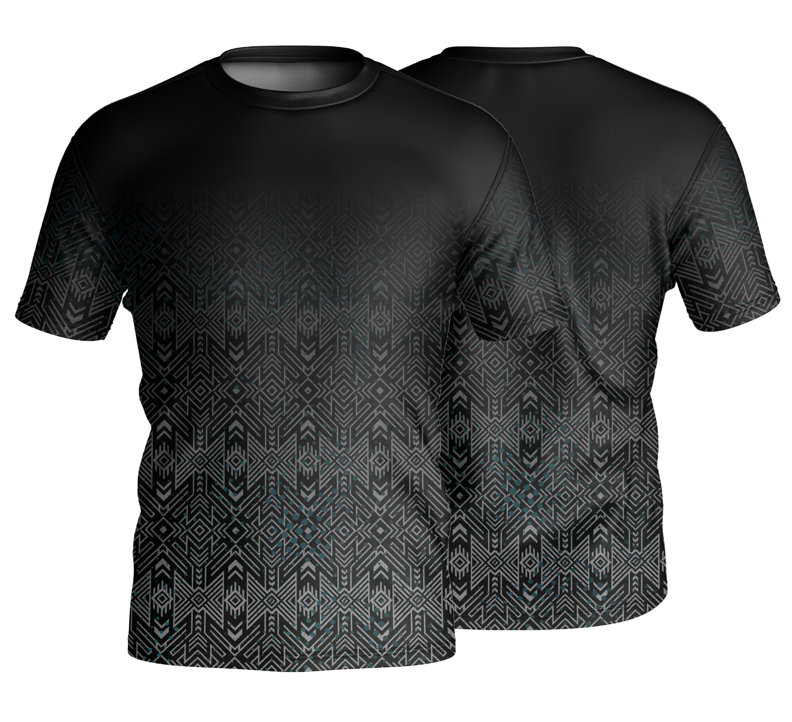 Unisex Short Sleeve Crew Neck T-Shirt | Pique Knit | Africa Design - Image 3