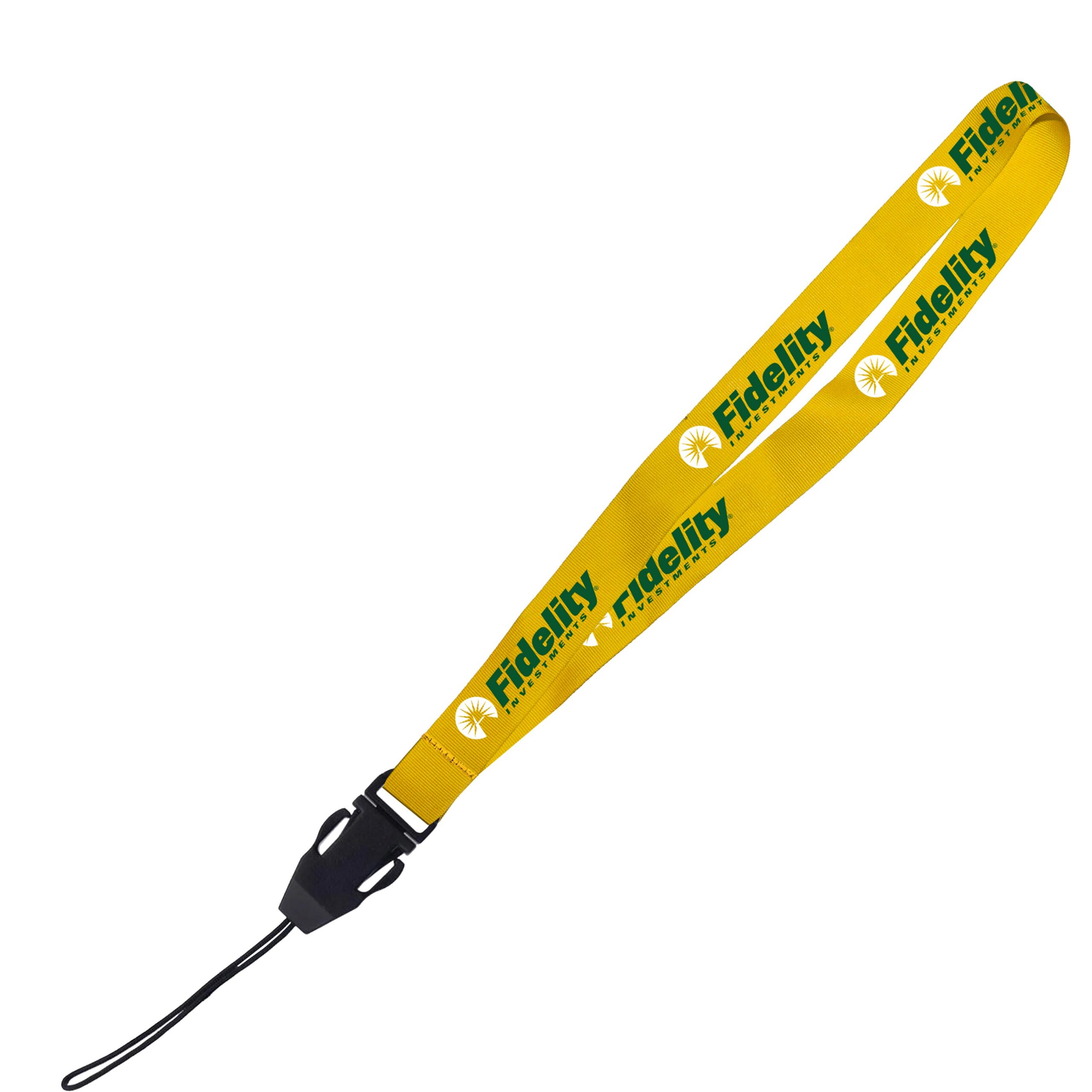 Hi-Viz Lanyard DTF Print D/Sided with Cellphone Clip - Image 4
