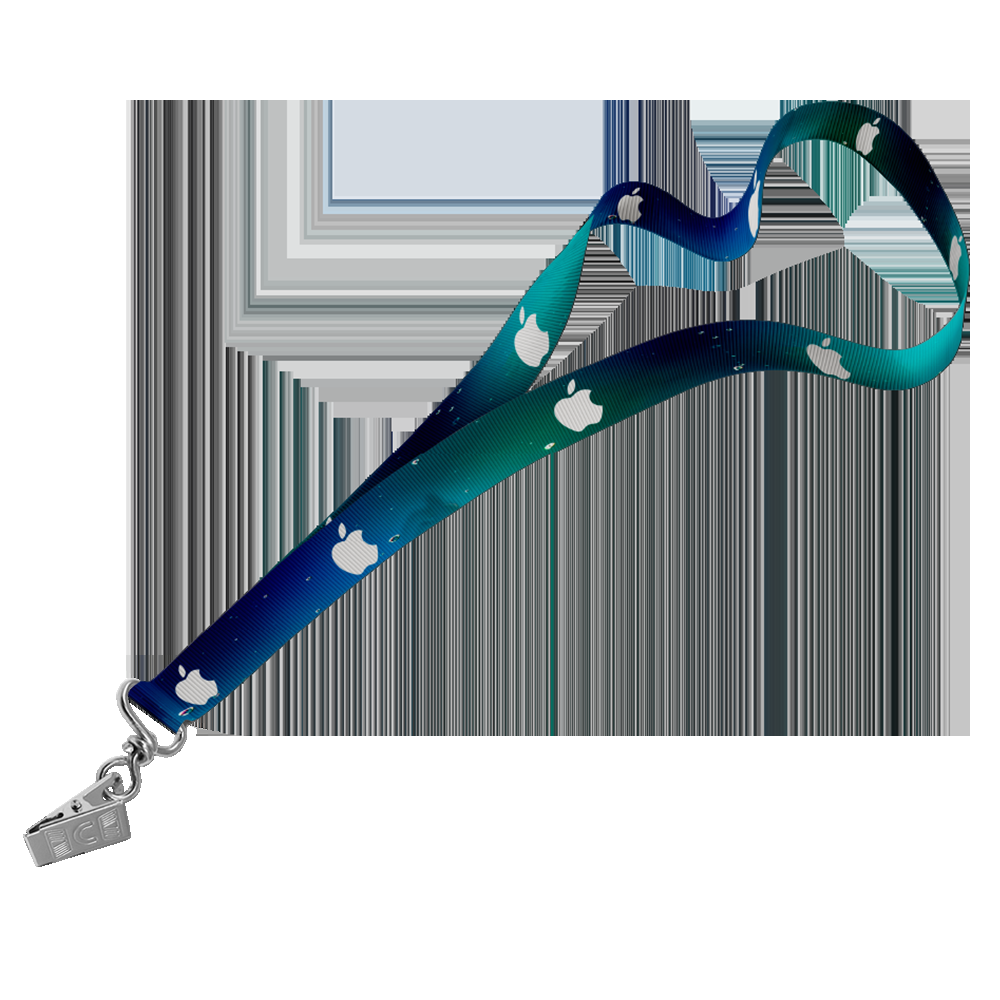 Petersham Lanyard D/Sided Print with Crocodile Clip 20 x 950mm