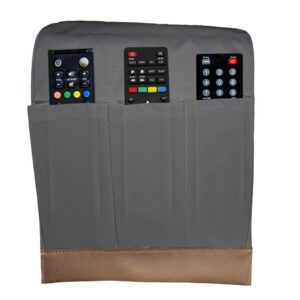 raven-faux-leather-fabric-mix-remote-control-sofa-caddy-full-coverage-print
