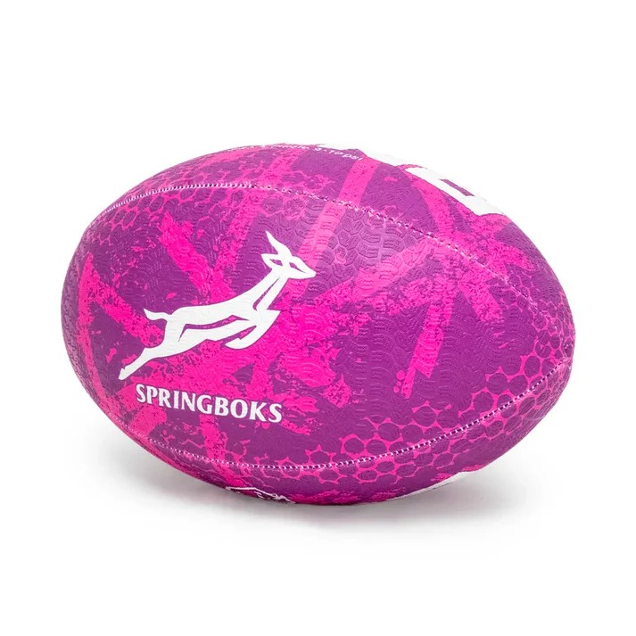 Springboks Graffiti Training Rugby Ball Purple - Image 3