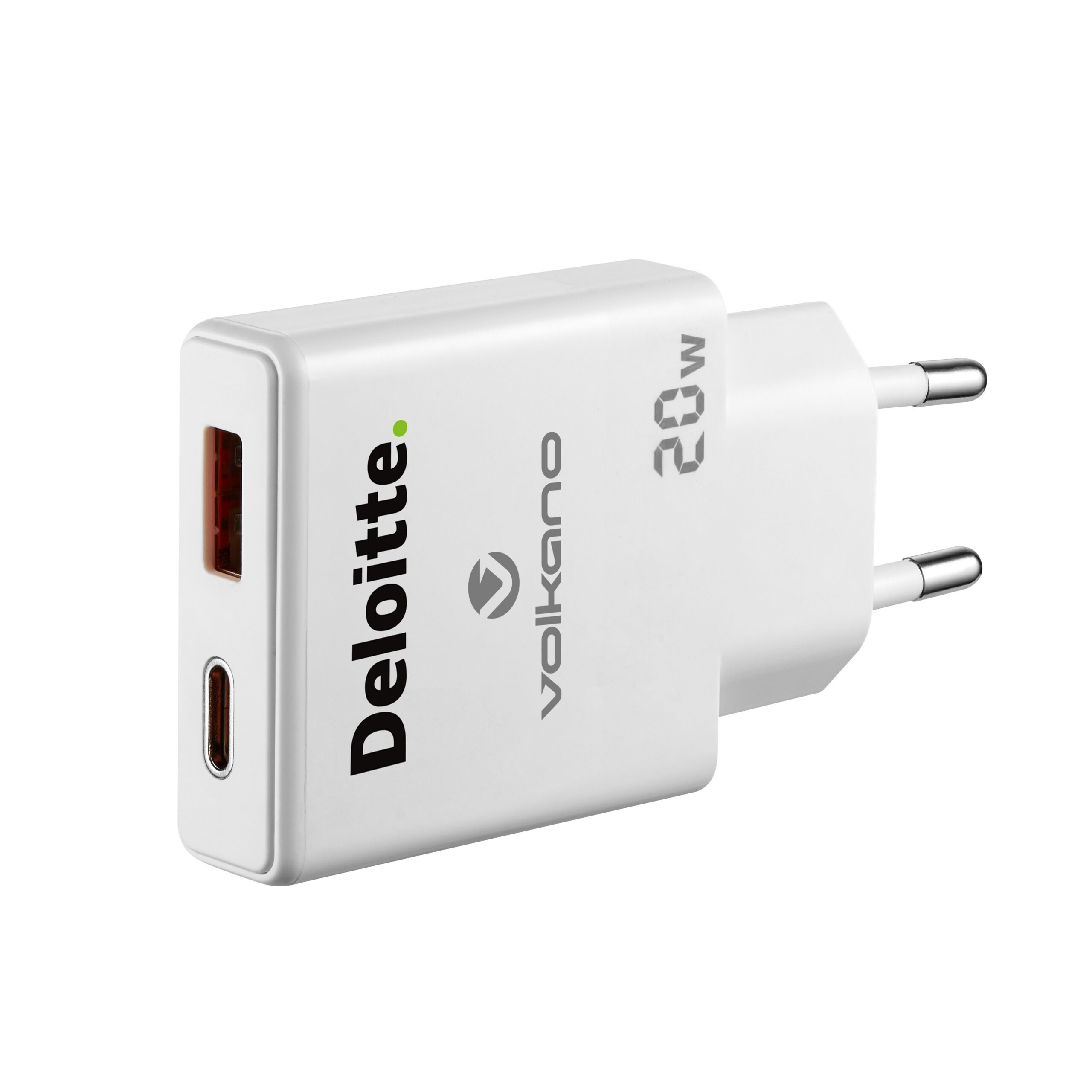 Volkano Mighty Series 20W Dual USB A & USB