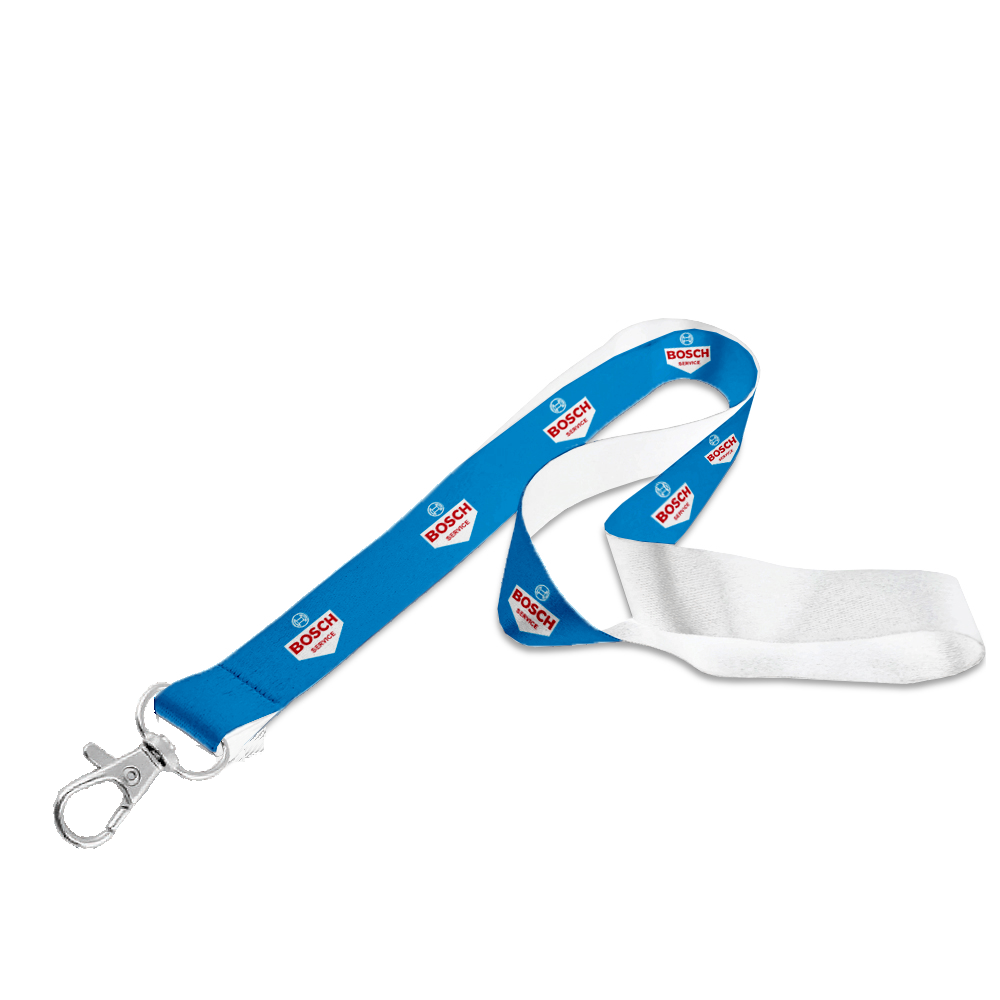 Satin Lanyard S/Sided Print with Snap Hook 25 x 950mm