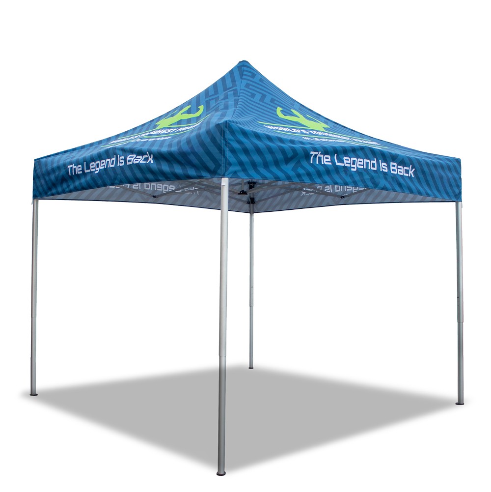 World's Toughest Gazebo 3 x 3m, Dye Sub, Aluminium, Complete - Image 4