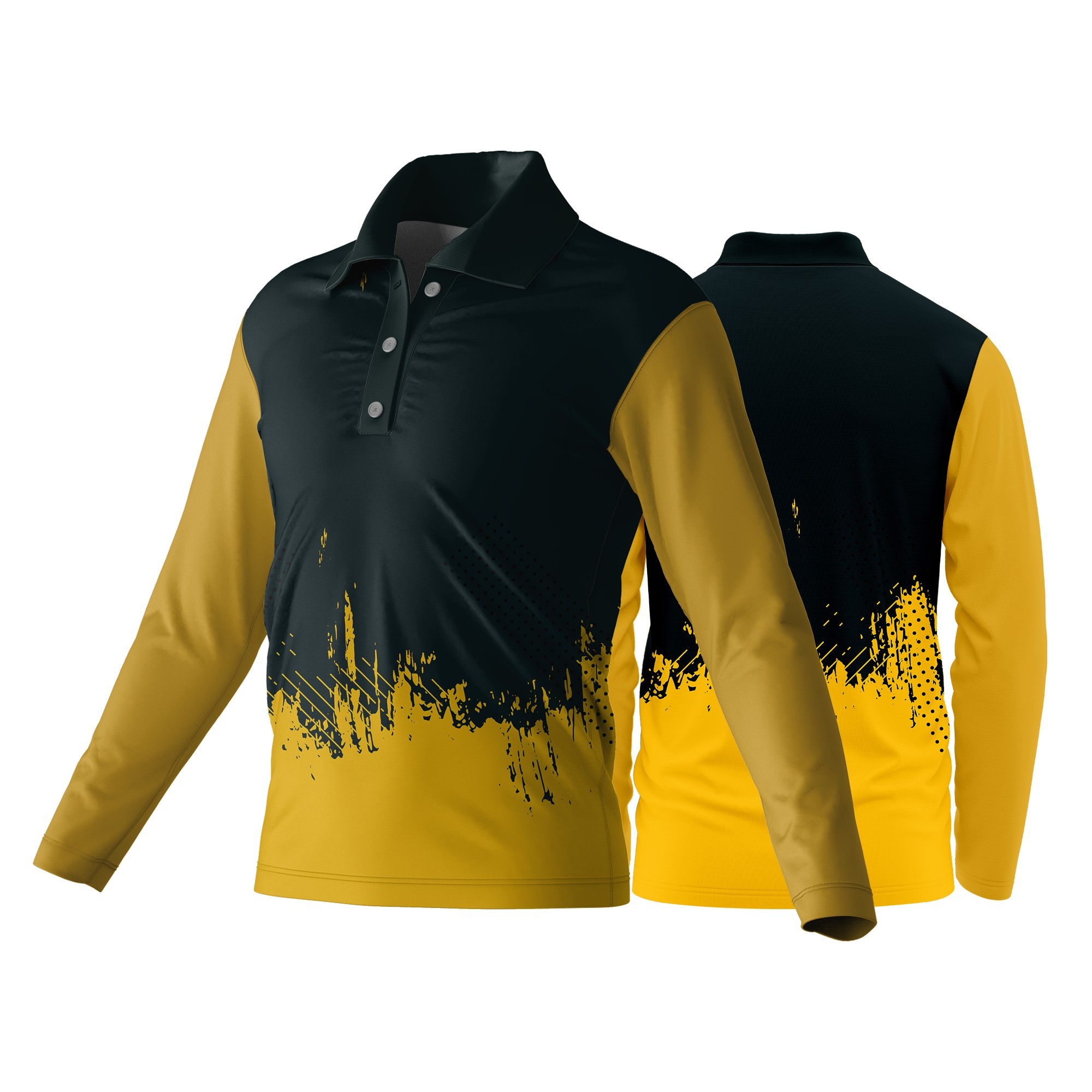 Unisex Long Sleeve Golf Shirt | Sport Tec | Sport Design - Image 5