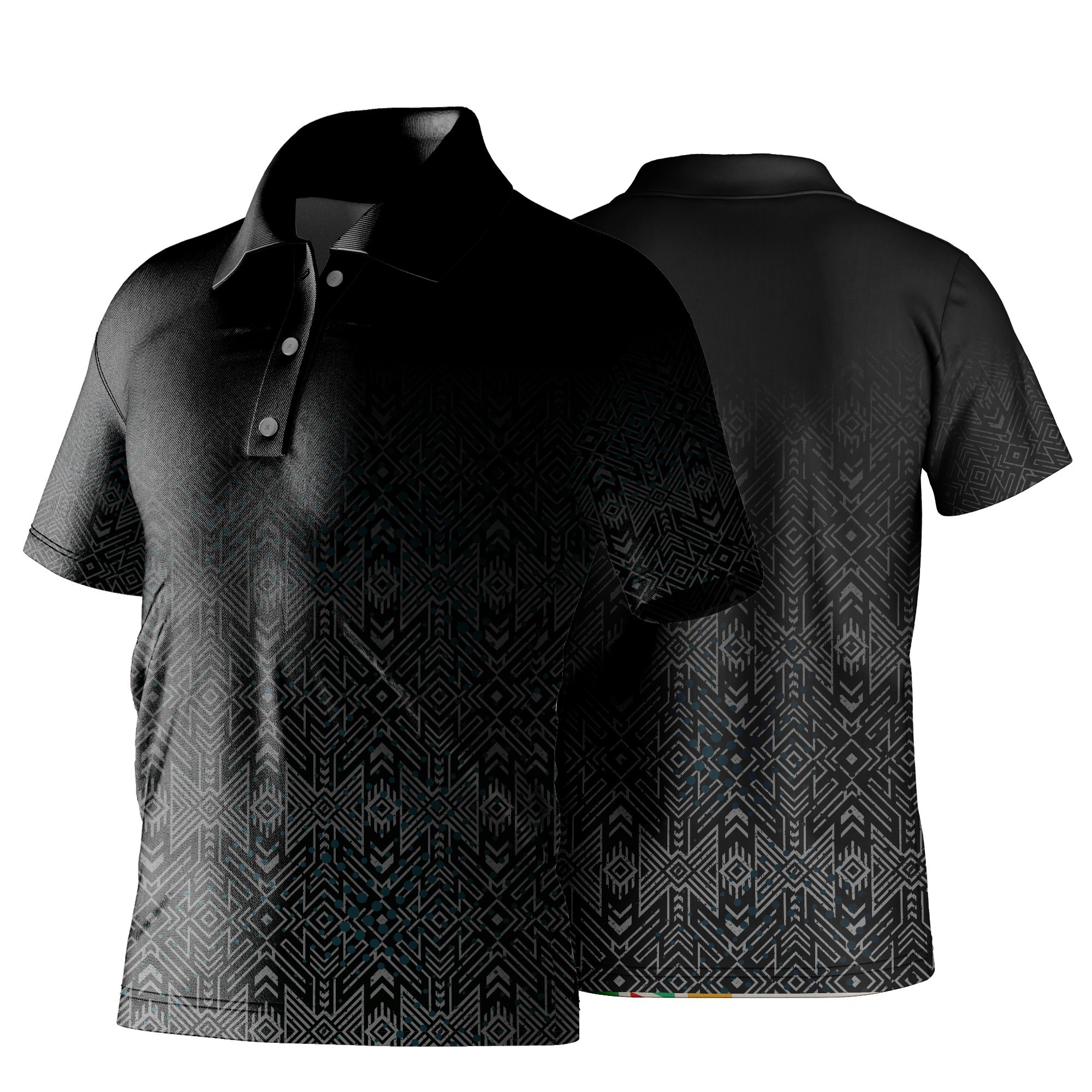 Unisex Golf Shirt | Birdseye | Africa Design
