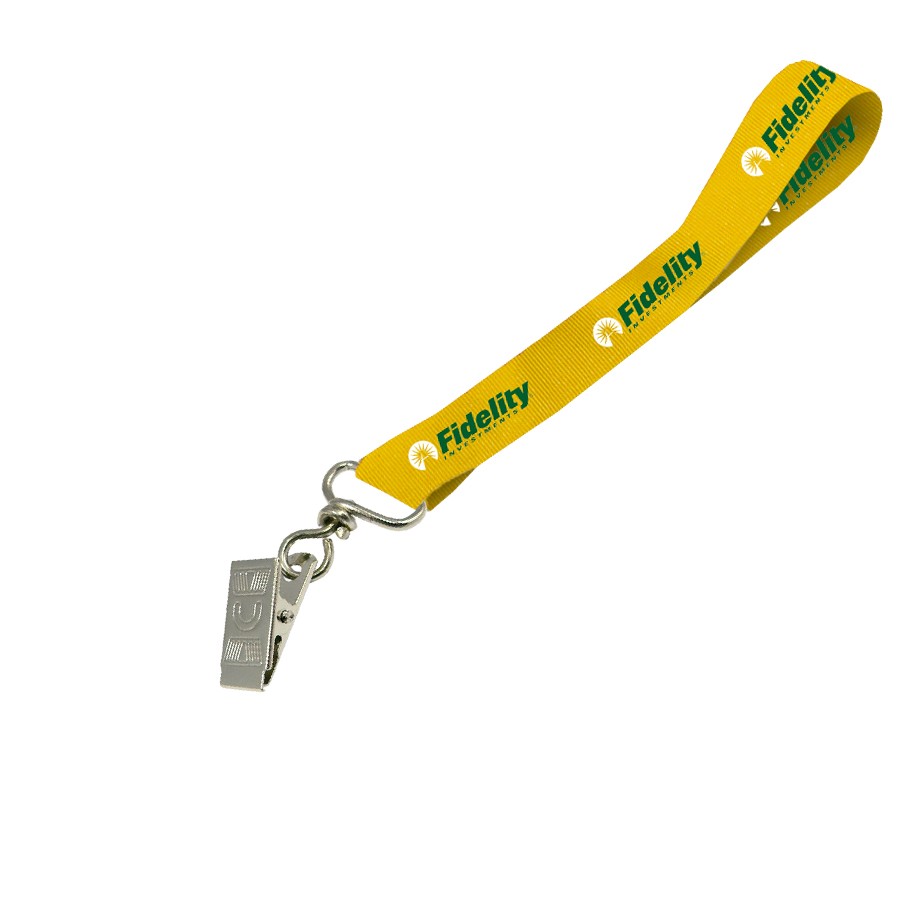 Hi-Viz Wrist Phone Strap DTF Print D/Sided with Crocodile Clip - Image 4