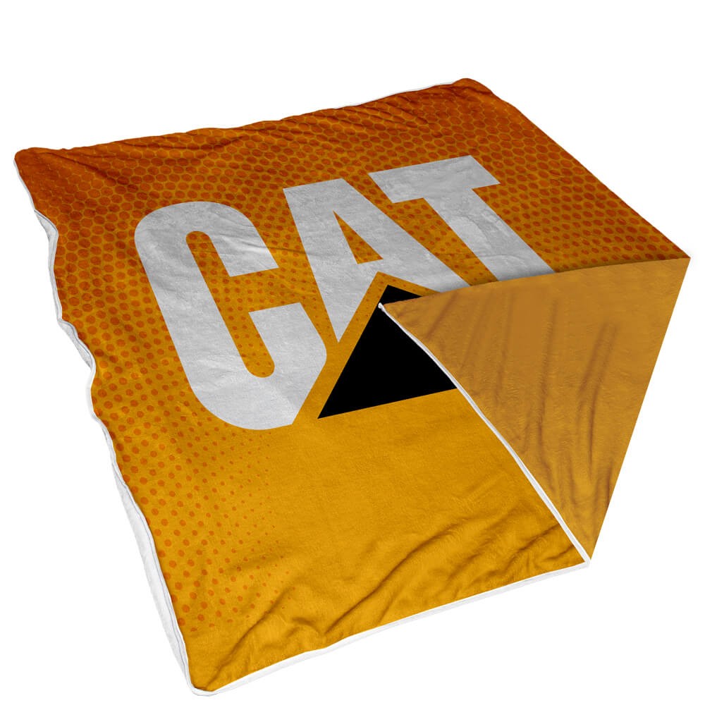 Jacana Mongolian Fleece Throw D/S Print Binded With Petersham Webbing - Image 3