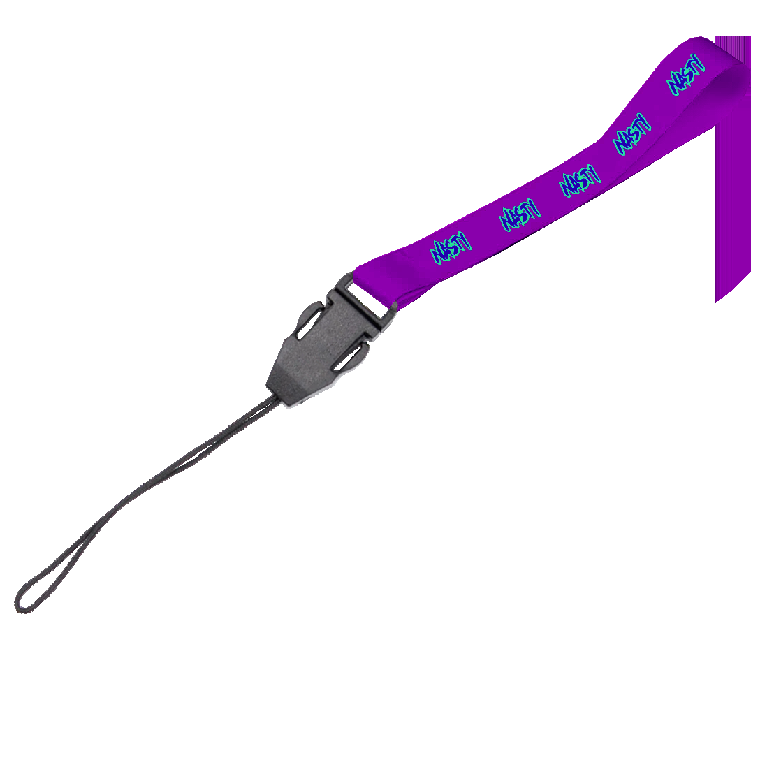 Satin Wrist Phone Strap D/Sided Print with Cellphone Clip 20 x 340mm