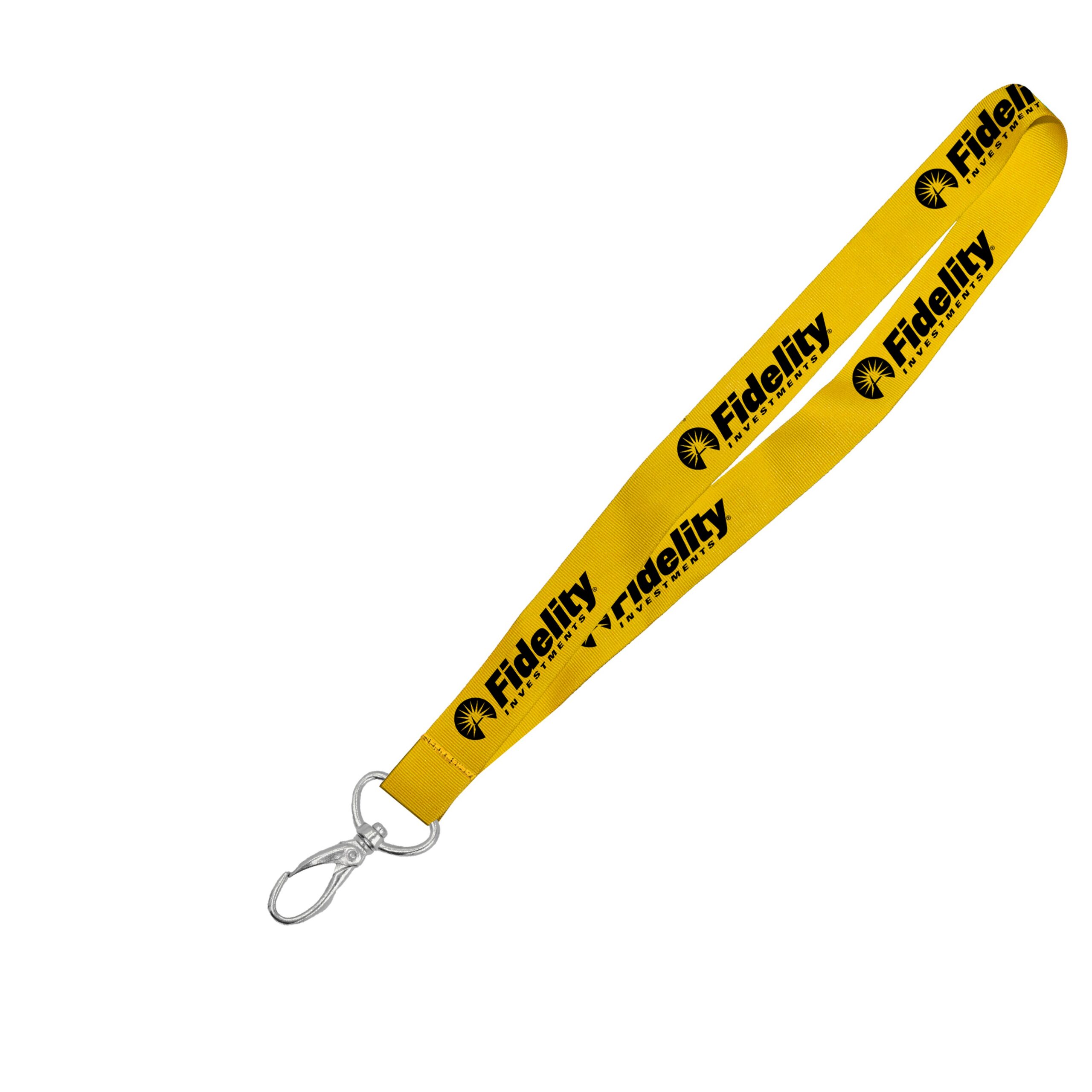 Hi-Viz Lanyard Black Sublimation Print D/Sided with Lobster Clip - Image 3