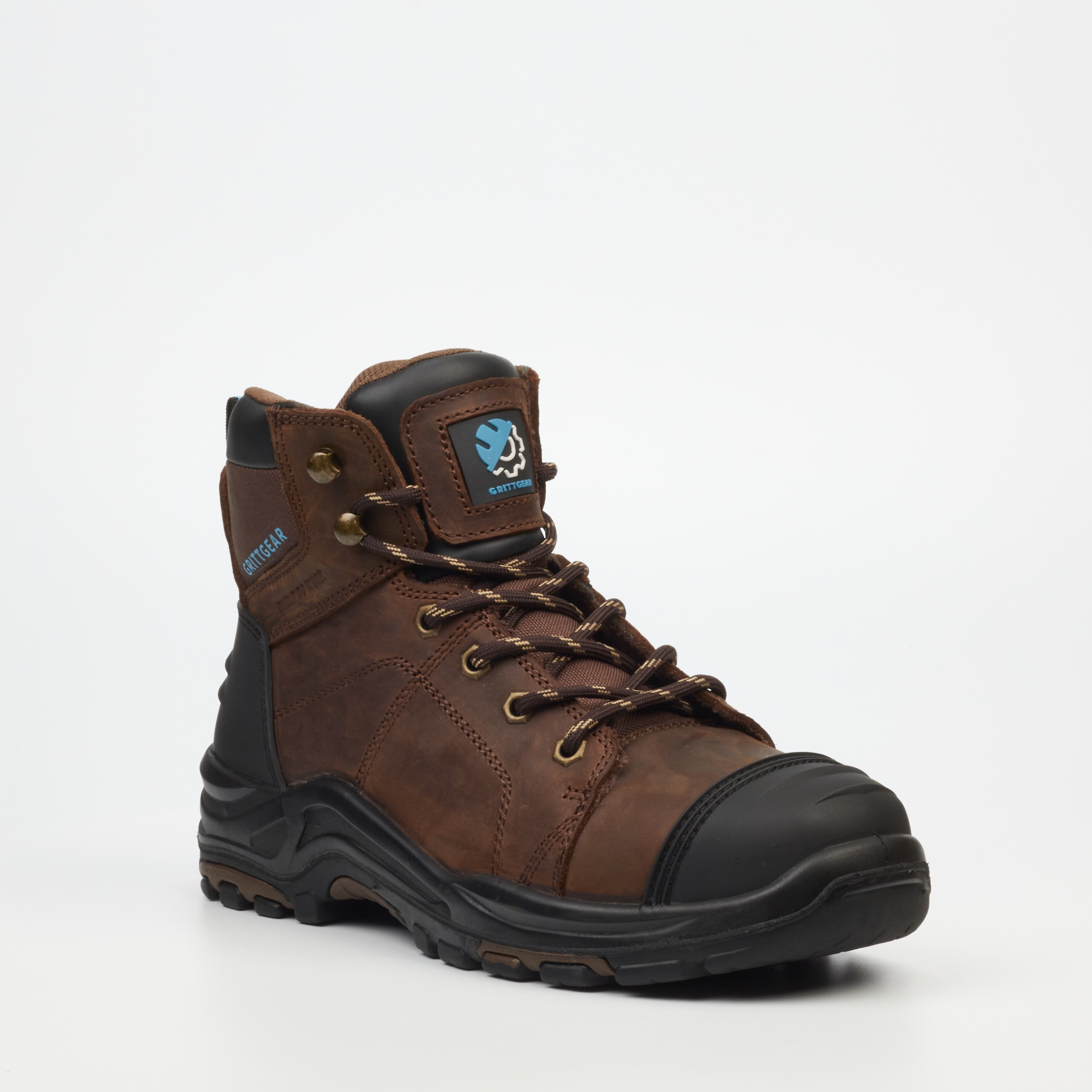 Flint S3 Crazy Horse Leather Safety Boot - Image 3