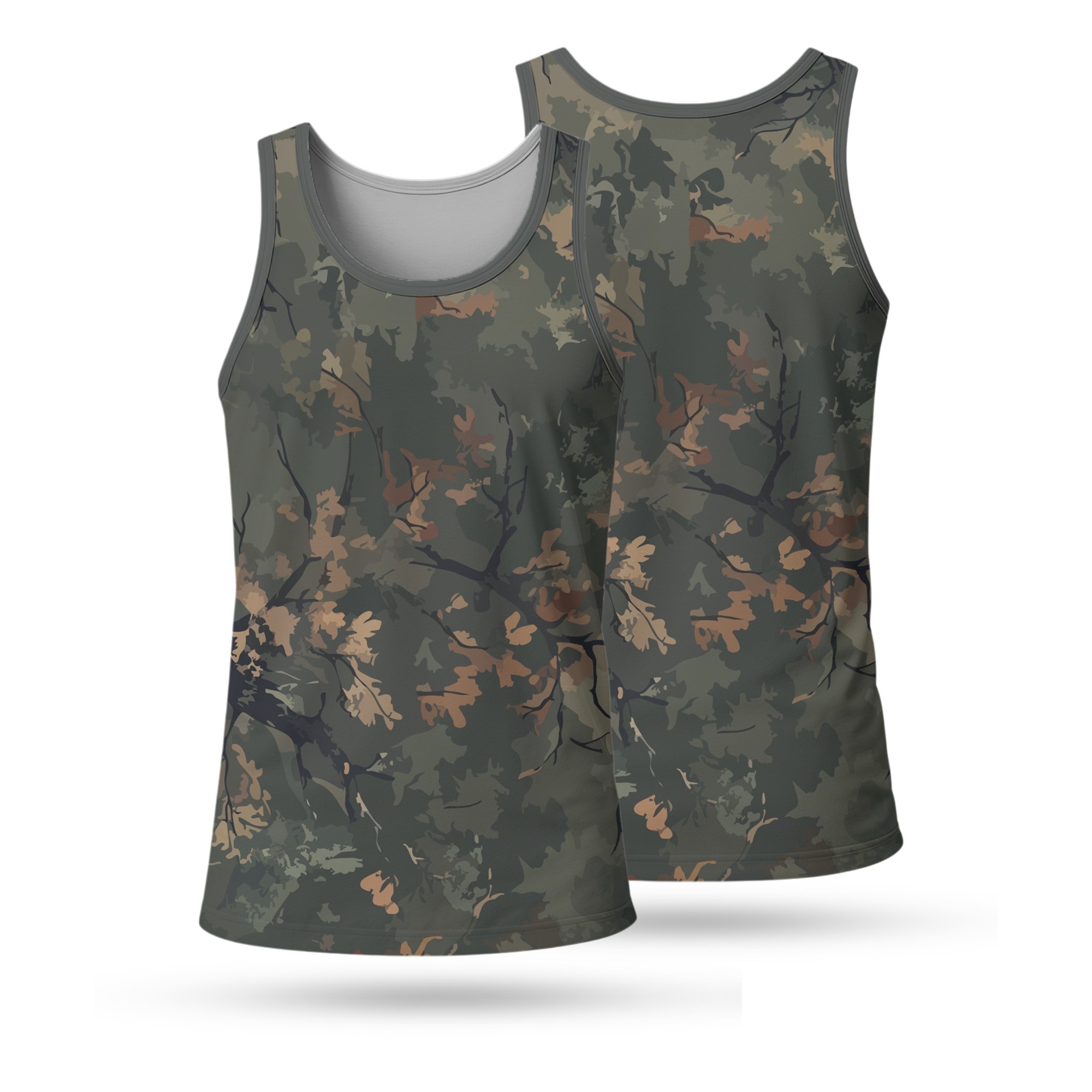 Men’s Vest | Birdseye | Camo Design