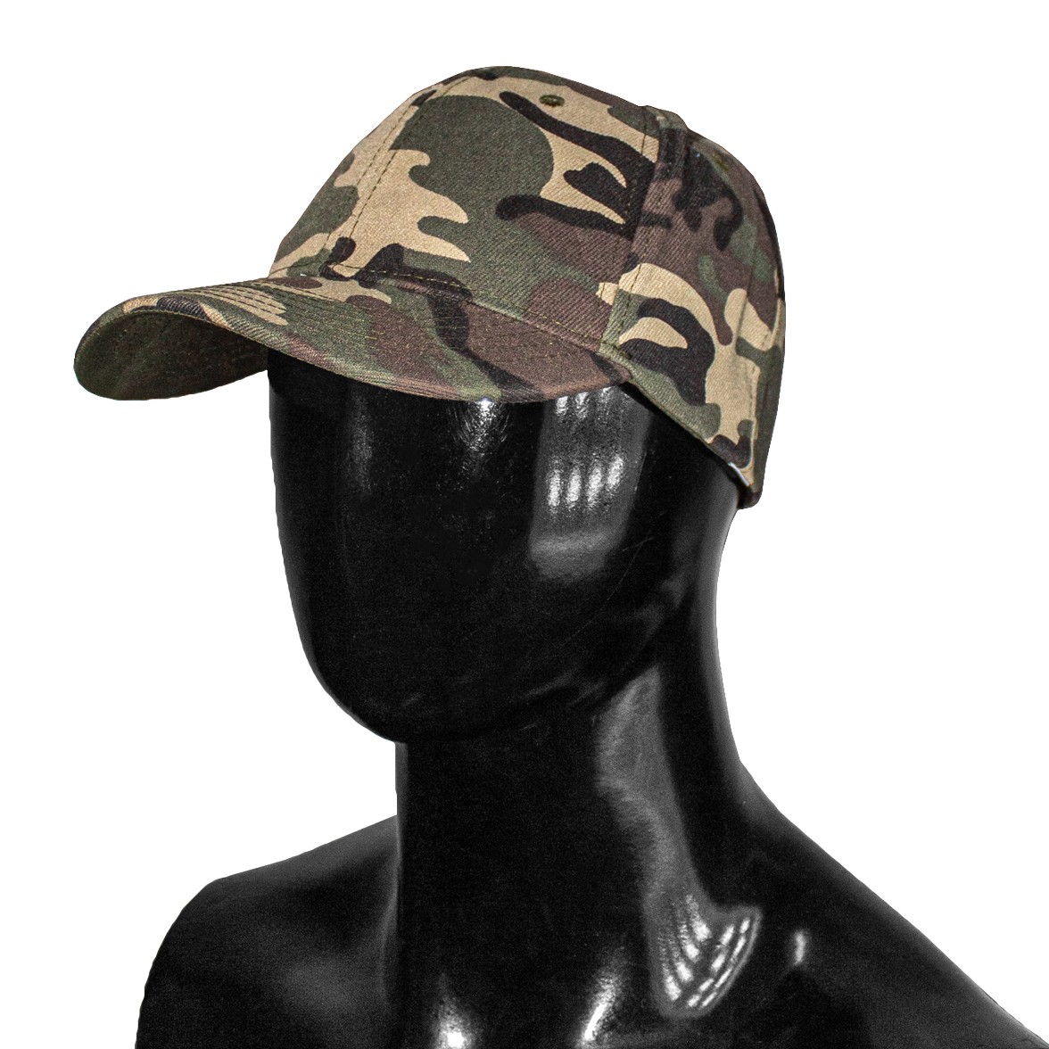 Camo 6-Panel Camouflage Cap - Image 5