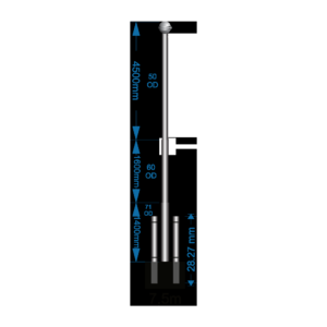 swivel-base-flagpole-7-5m-supply-only