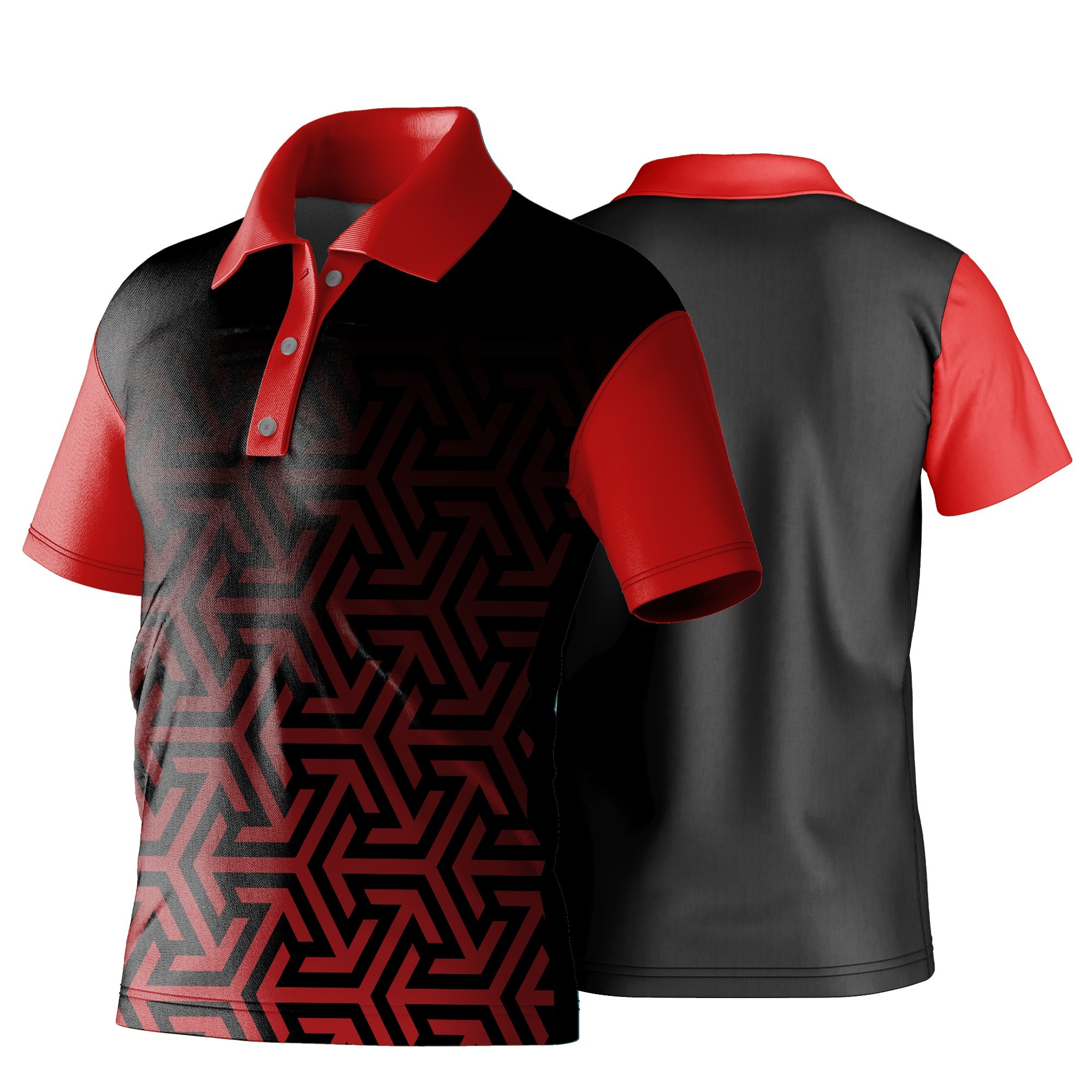 Unisex Dye Sublimated Golf Shirt | Drop Needle Square | Corporate Design - Image 5
