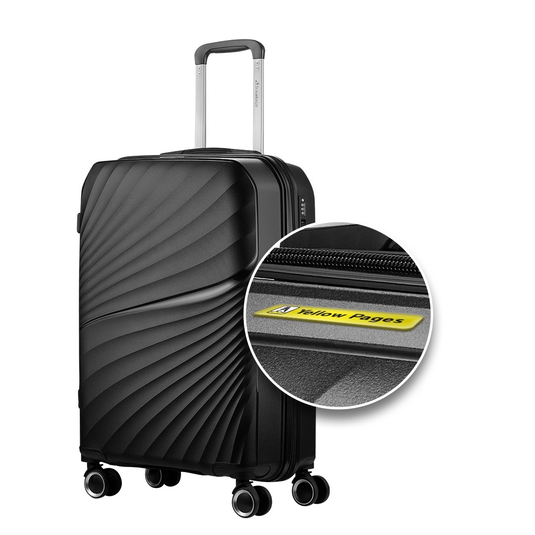 Travelwize Quartz PP 76cm 4-Wheel Spinner Luggage - Image 4