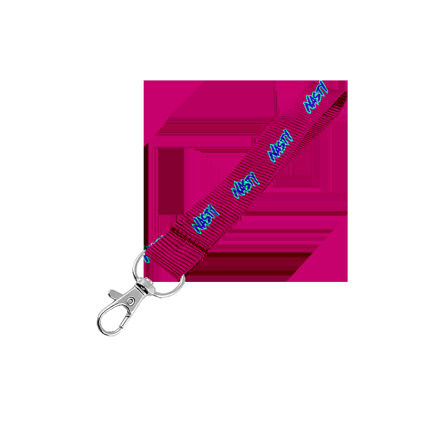 Petersham Wrist Phone Strap D/Sided Print with Snap Hook 25 x 340mm