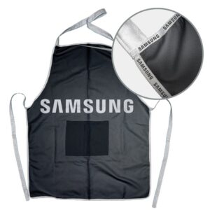 arrowhead-full-body-apron-with-front-pocket-s-s-print-binded-with-personalised-branded-petersham-webbing