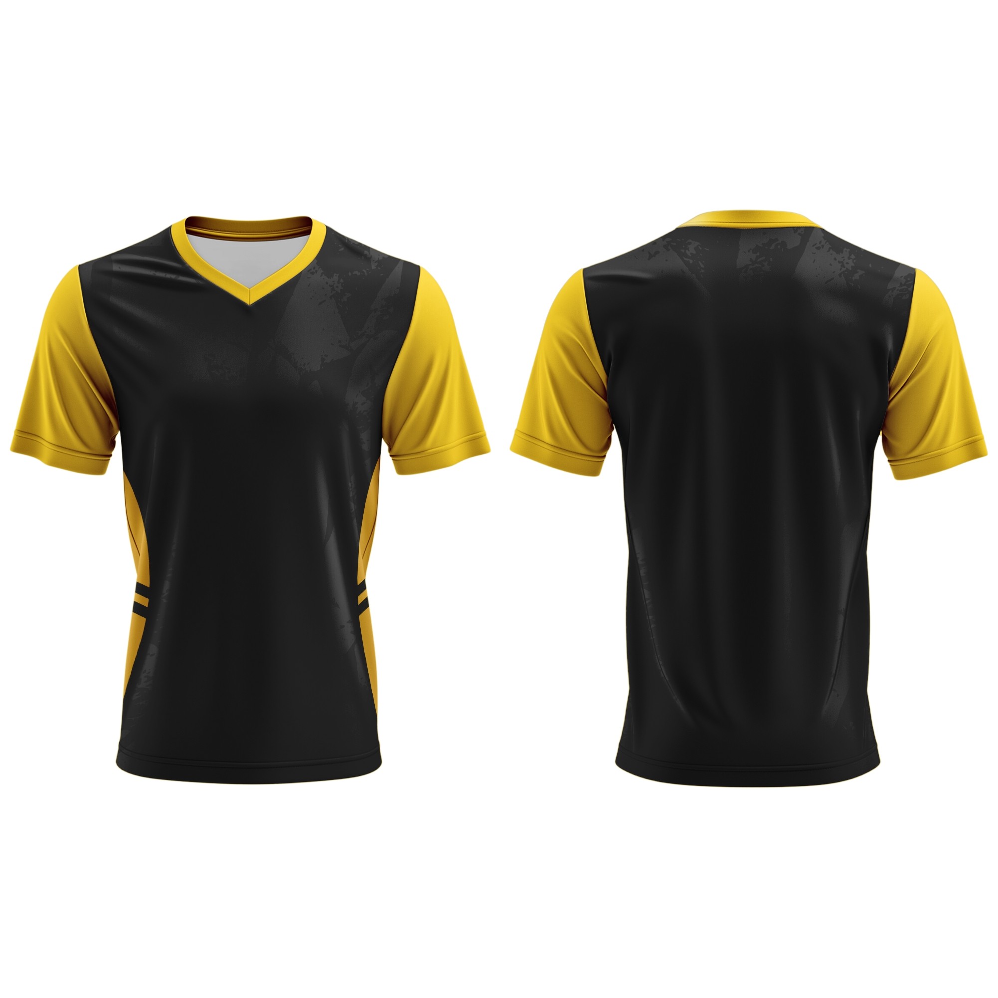V-Neck Short Sleeve Soccer Shirt | Fitted Sleeves - Image 5