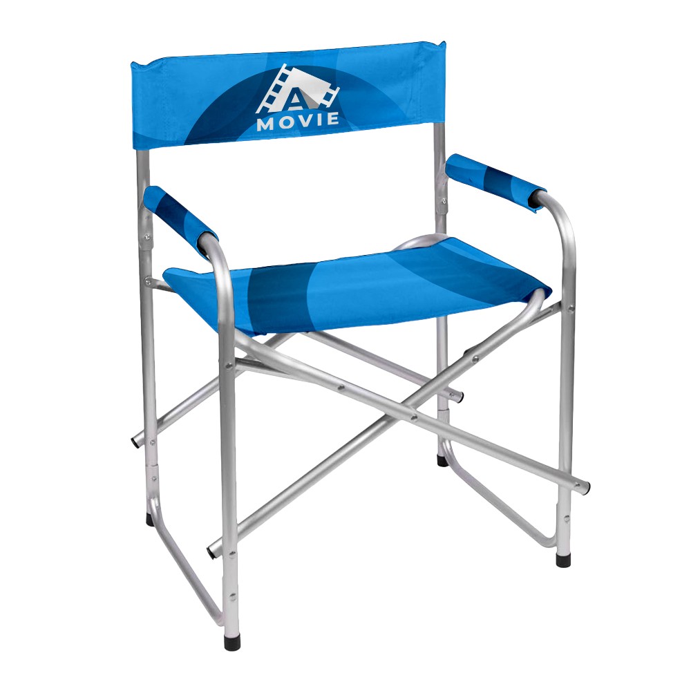 Directors Chair, Aluminium, Back Rest, Arm Rest, Seat - Image 4