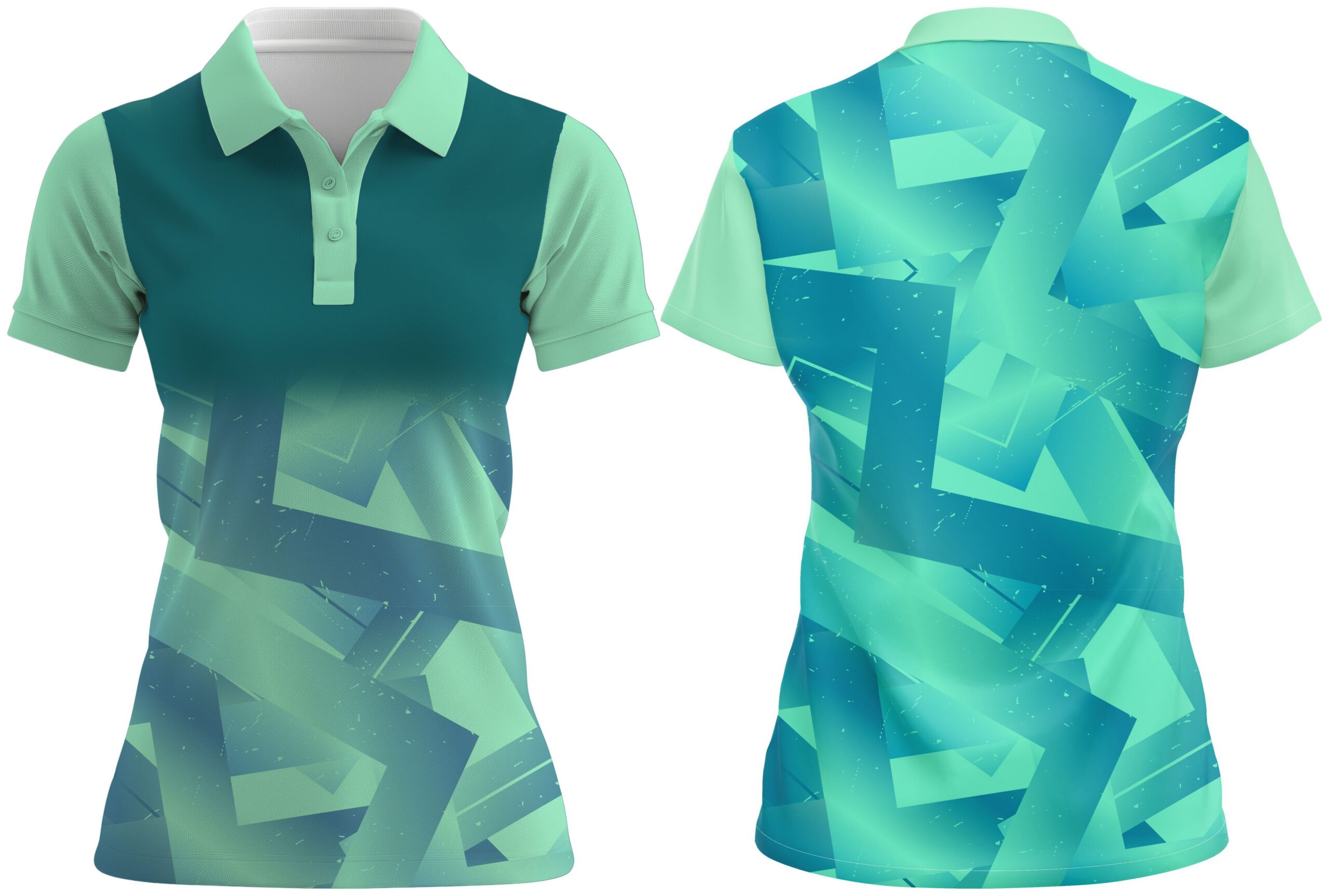 Ladies Golf Shirt Short Sleeve | Fitted Sleeve - Image 6