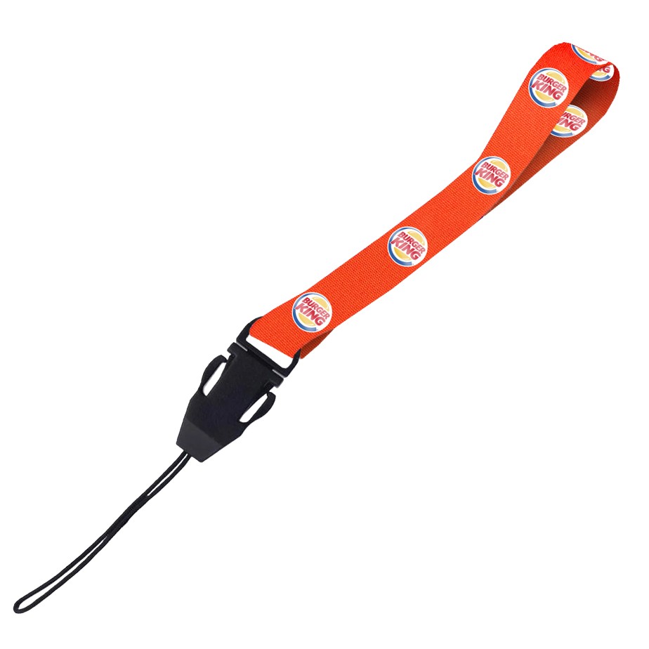 Hi-Viz Wrist Phone Strap DTF Full Colour Reflective Print D/Sided with Cellphone Clip - Image 3