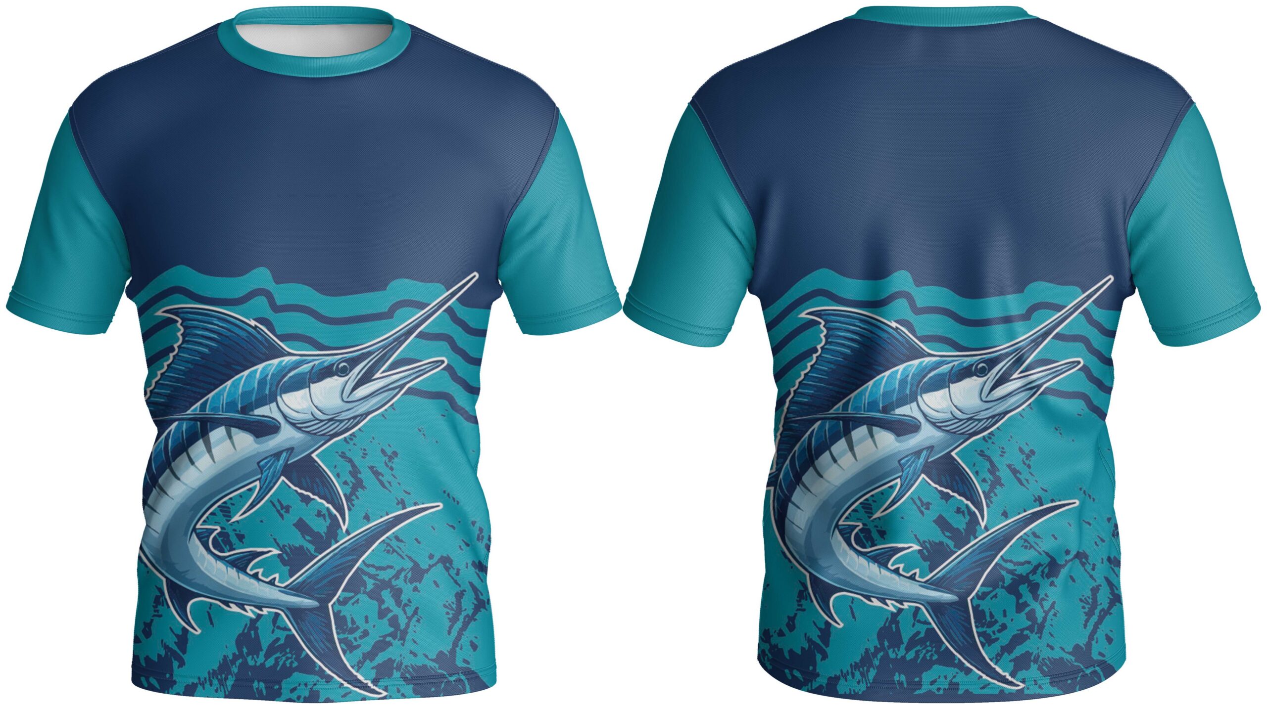 Crew Neck Short Sleeve T-Shirts | Fitted Sleeve - Image 6