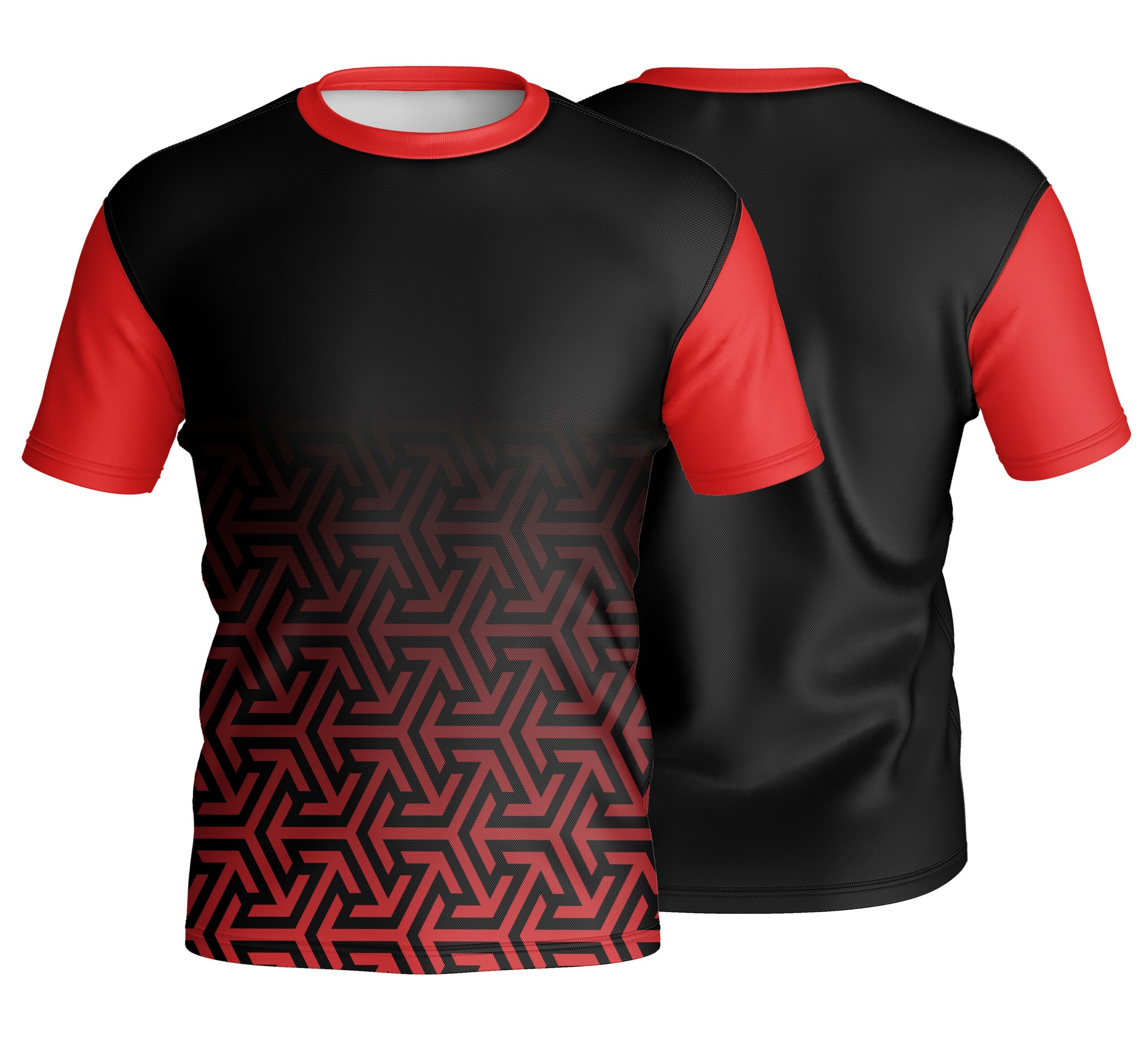 Unisex Dye Sublimated Short Sleeve Crew Neck T-Shirt | Dry Tec | Corporate Design - Image 3
