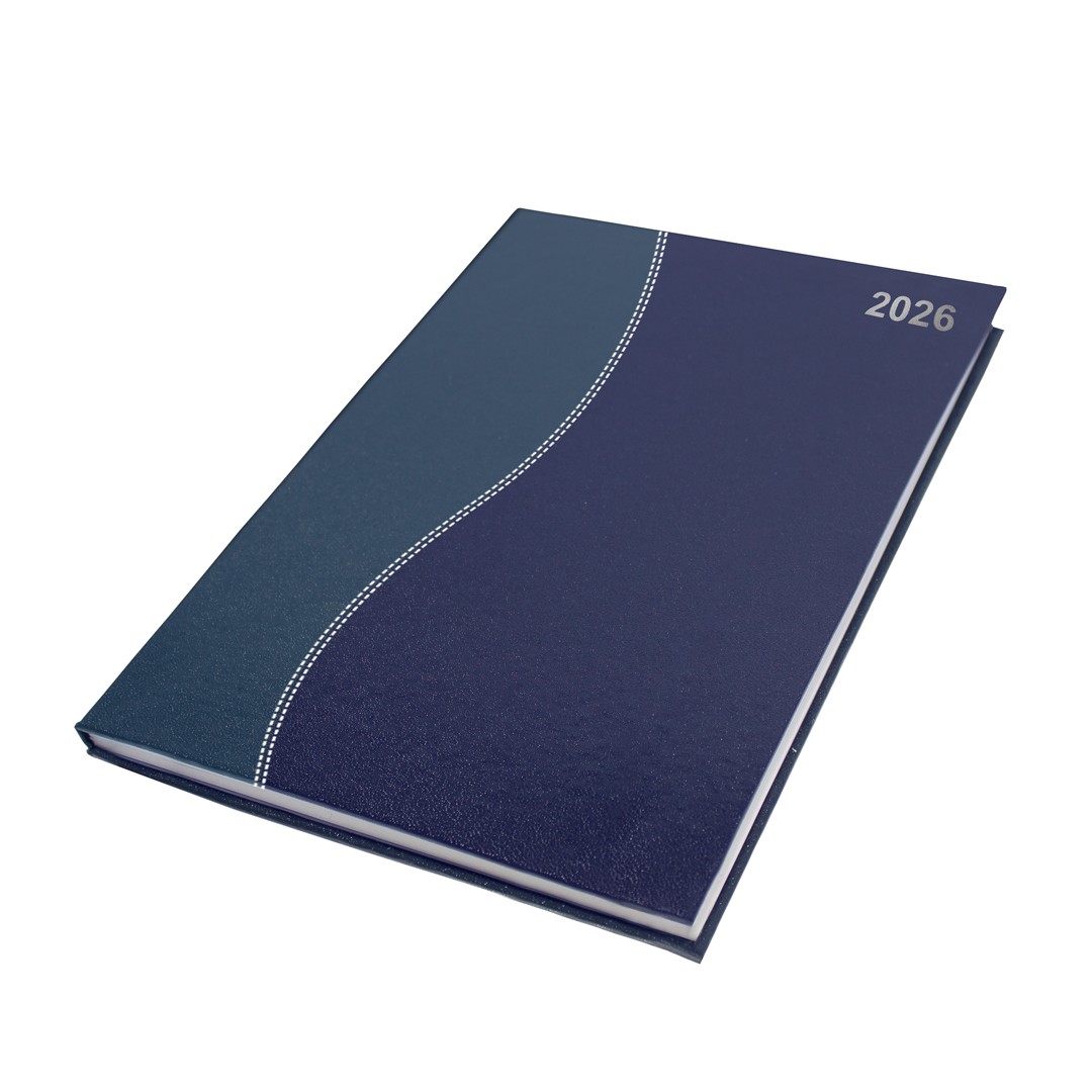 A5 Notello Two-Tone S-Wave Diary (Padded Cover) - Image 4