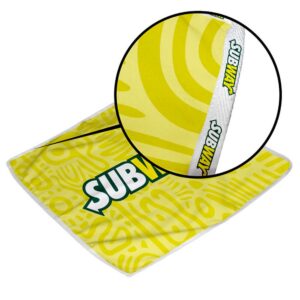 parsley-quick-drying-tea-towel-s-s-print-binded-with-personlised-branded-petersham-webbing