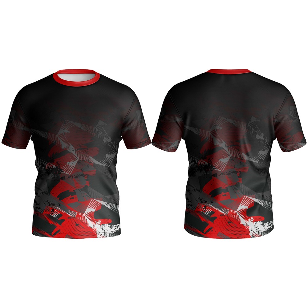 Crew Neck Short Sleeve T-Shirts | Fitted Sleeve - Image 4